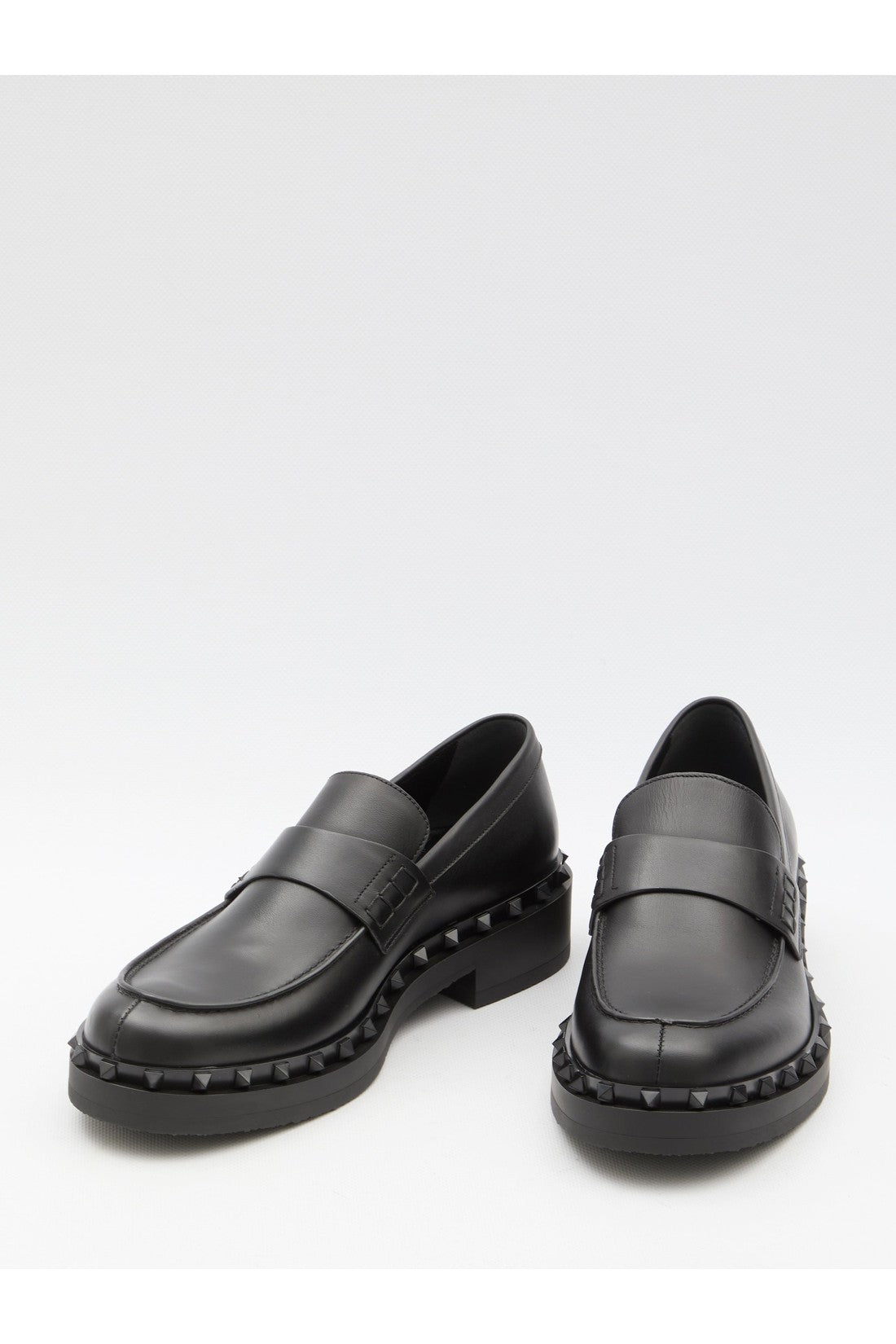 VALENTINO GARAVANI-OUTLET-SALE-Rockstud M-Way loafers-ARCHIVIST