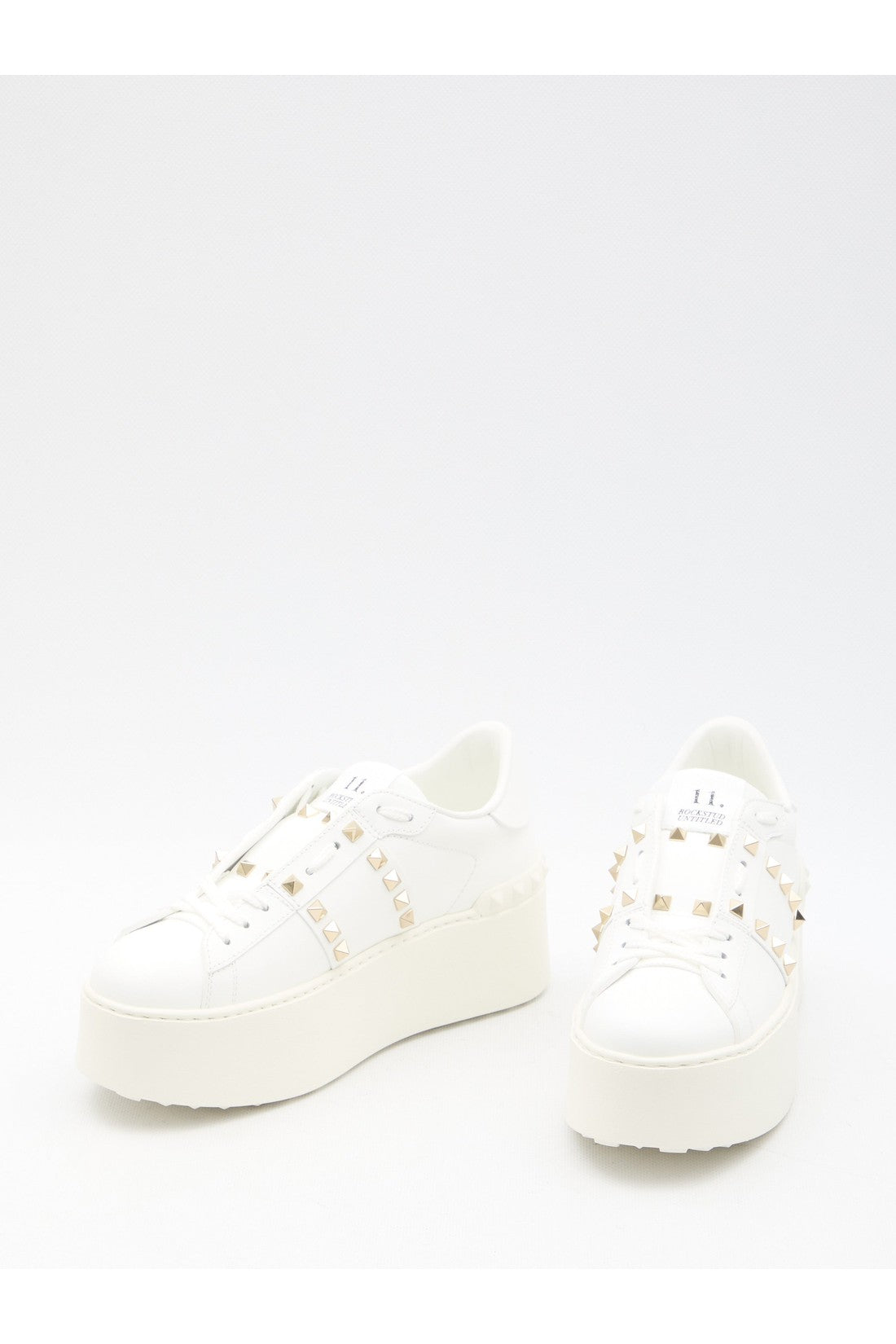 VALENTINO GARAVANI-OUTLET-SALE-Rockstud Untitled Flatform sneakers-ARCHIVIST