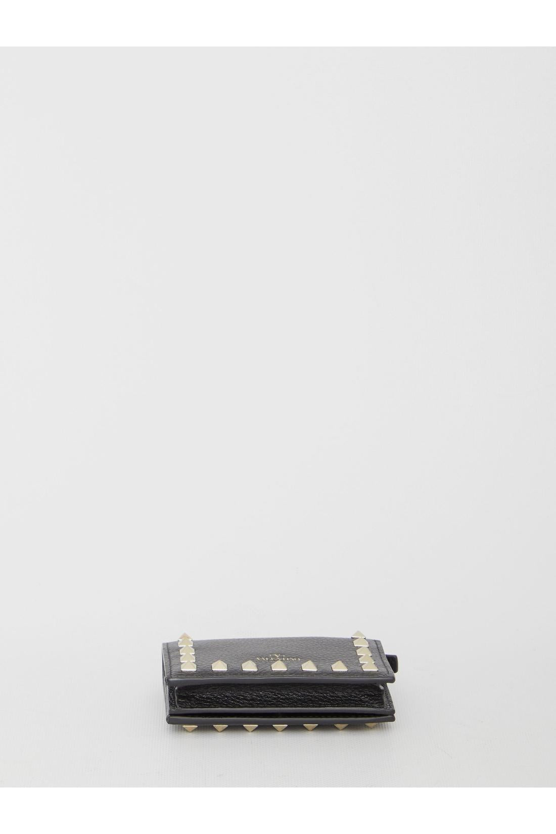 Valentino Garavani-OUTLET-SALE-Rockstud Wallet-ARCHIVIST