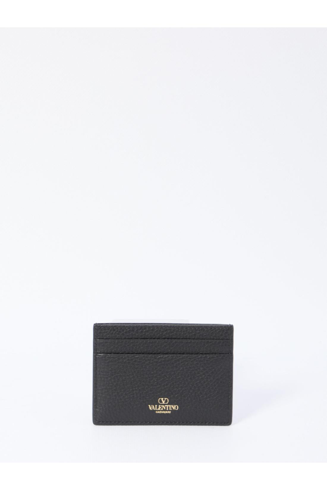 Valentino Garavani-OUTLET-SALE-Rockstud card holder-ARCHIVIST