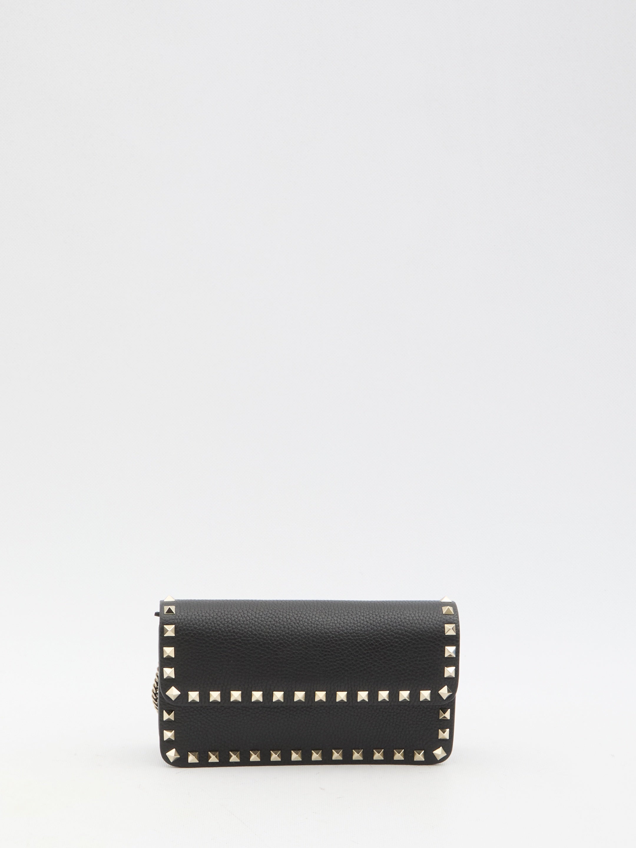 VALENTINO GARAVANI-OUTLET-SALE-Rockstud chain pouch-ARCHIVIST