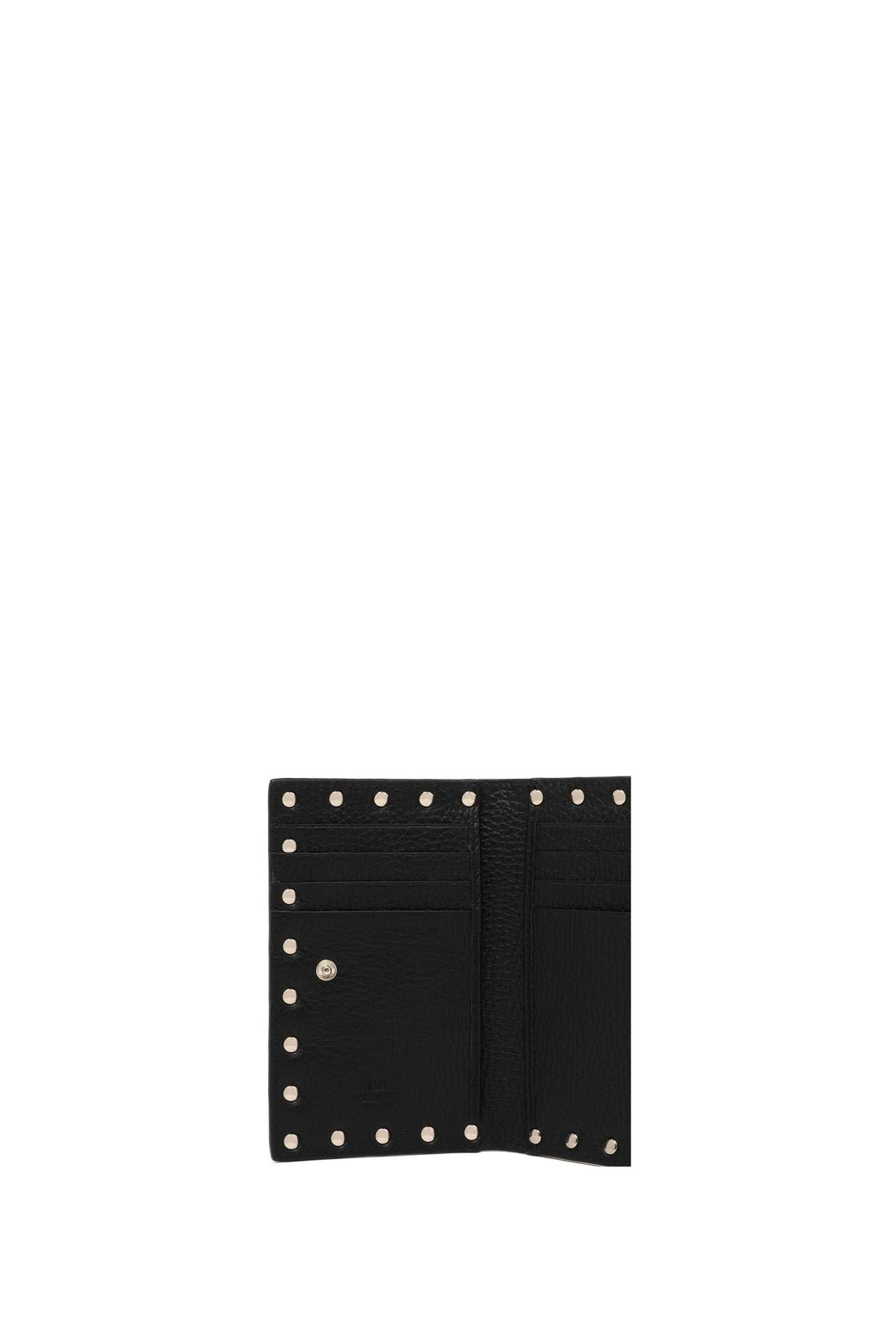 Valentino Garavani-OUTLET-SALE-Rockstud zip cardholder-ARCHIVIST