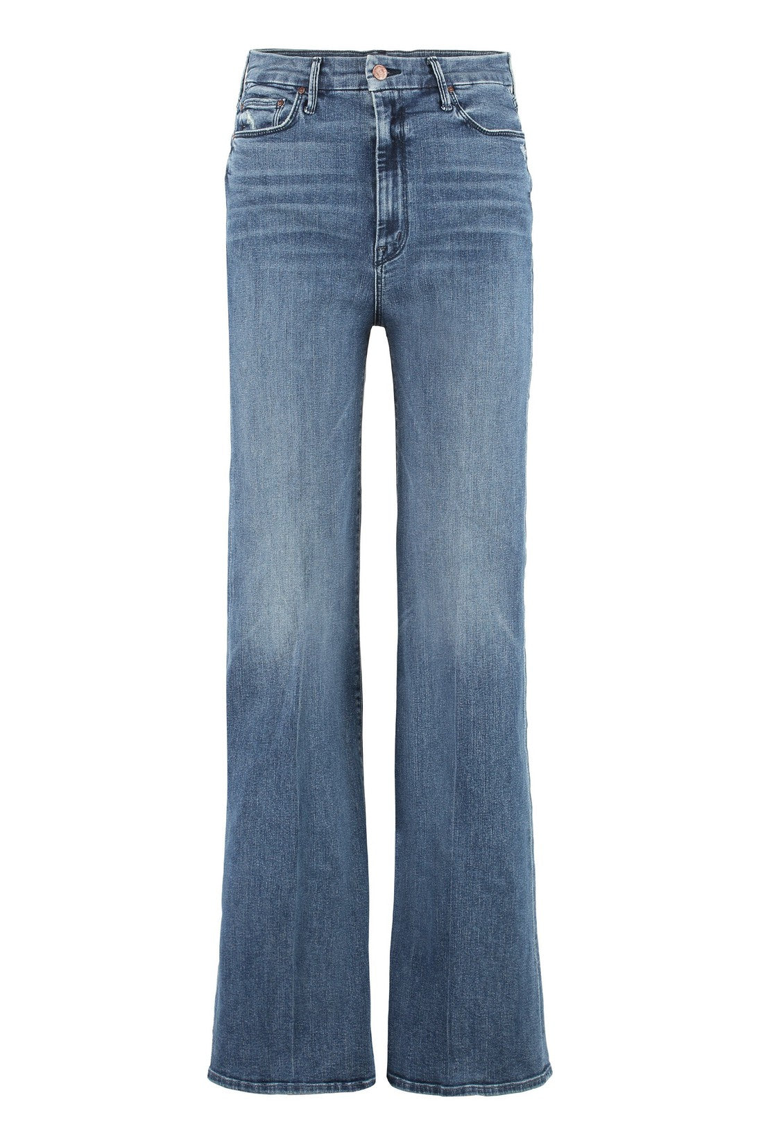 Mother-OUTLET-SALE-Roller Skimp wide-leg jeans-ARCHIVIST
