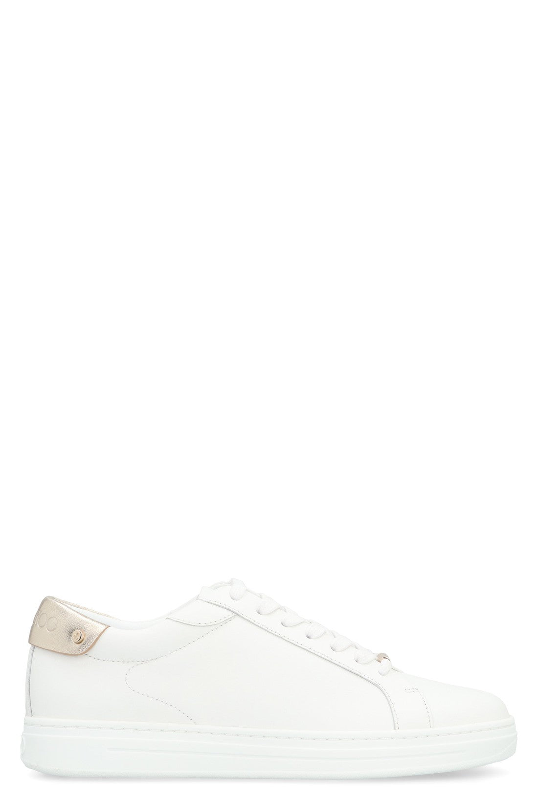 Jimmy Choo-OUTLET-SALE-Rome/F leather sneakers-ARCHIVIST