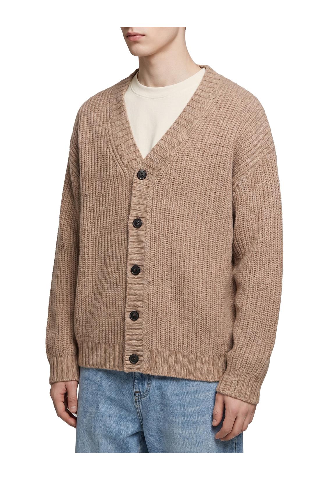 Roberto collina-OUTLET-SALE-Rope wool cardigan over-ARCHIVIST