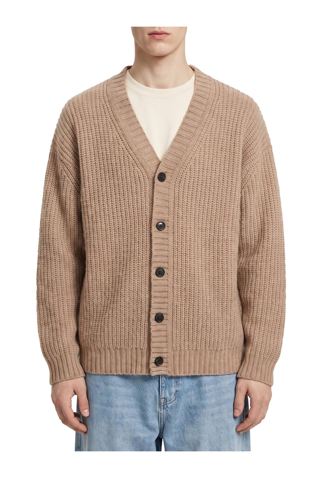 Roberto collina-OUTLET-SALE-Rope wool cardigan over-ARCHIVIST