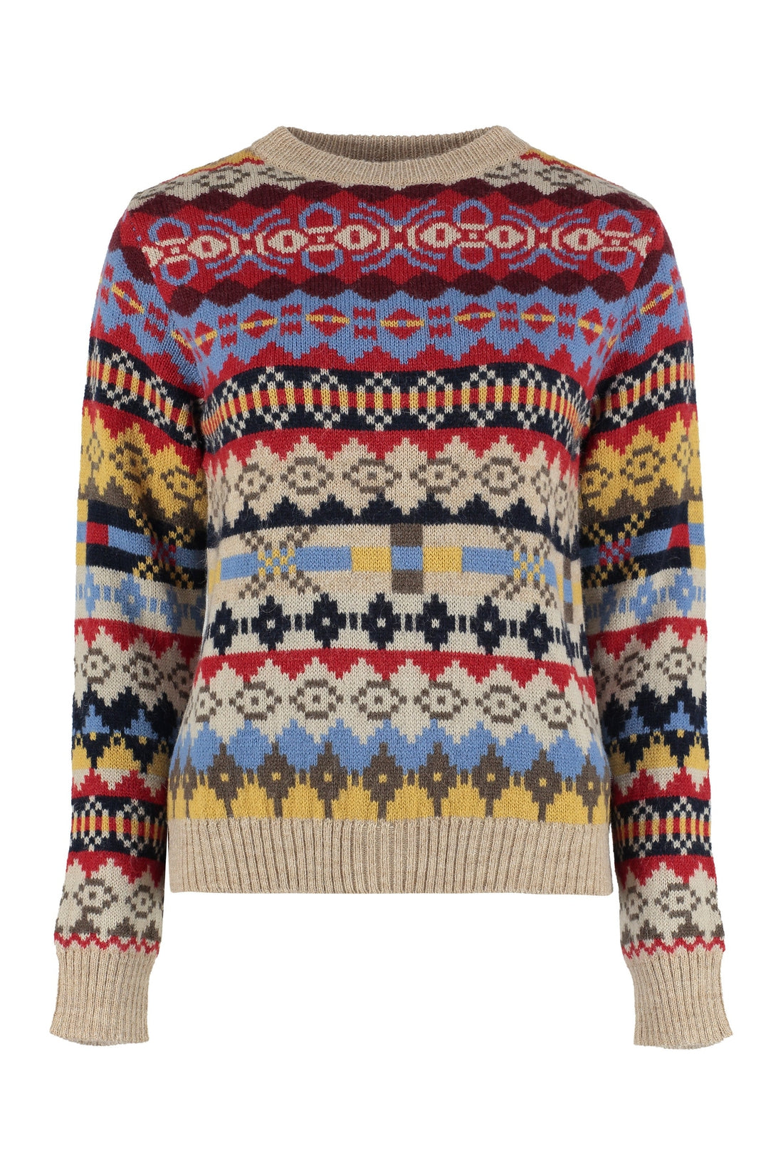 Weekend Max Mara-OUTLET-SALE-Rotondo jacquard sweater-ARCHIVIST