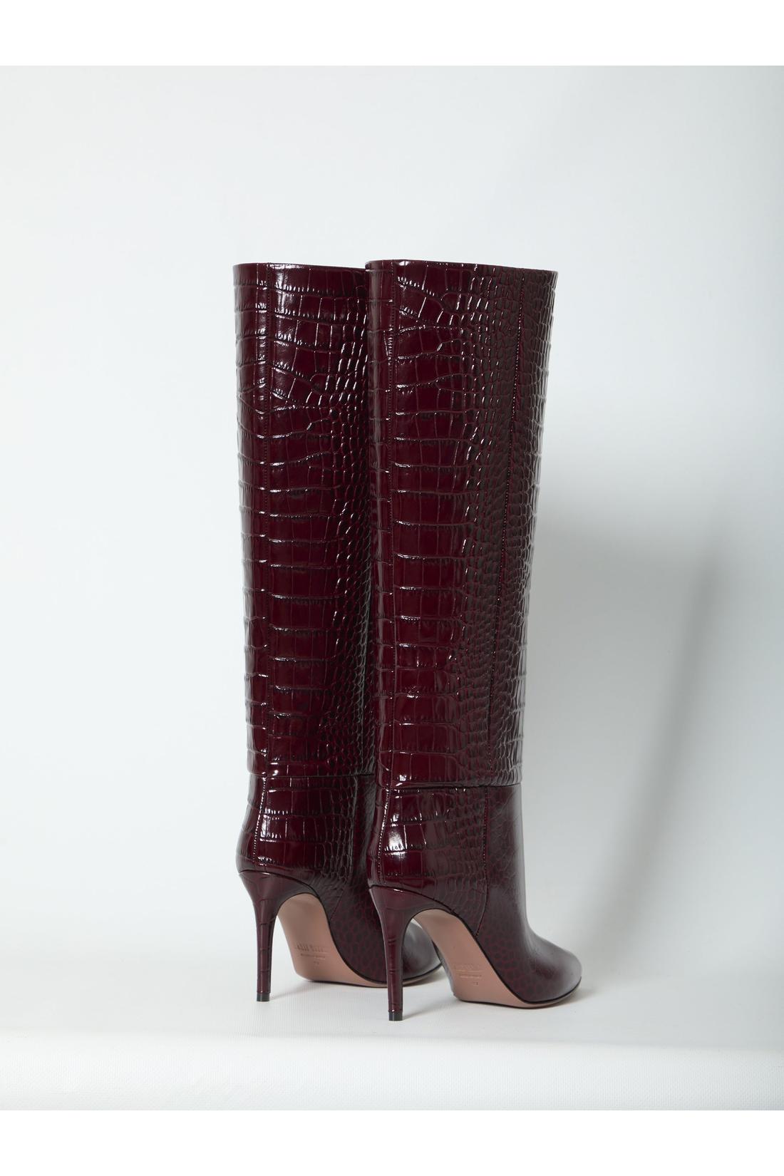 Paris Texas-OUTLET-SALE-Rouge Noir Stiletto boots 85-ARCHIVIST