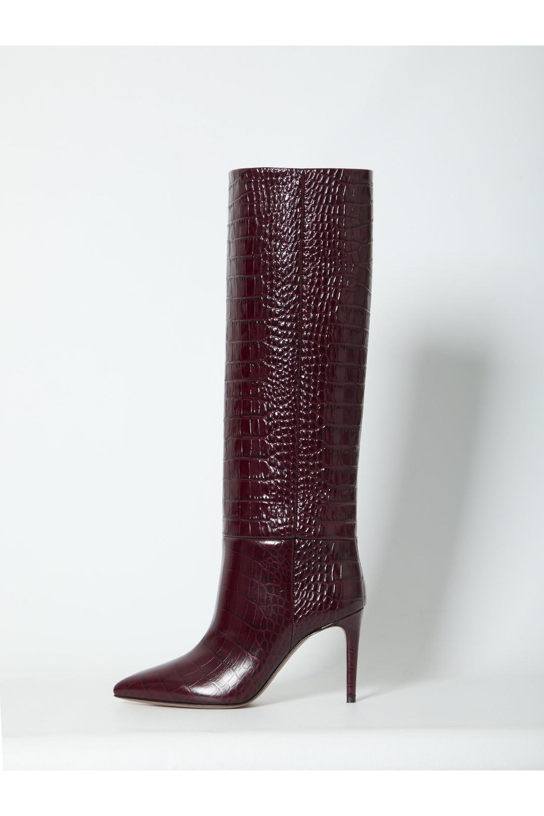 Paris Texas-OUTLET-SALE-Rouge Noir Stiletto boots 85-ARCHIVIST