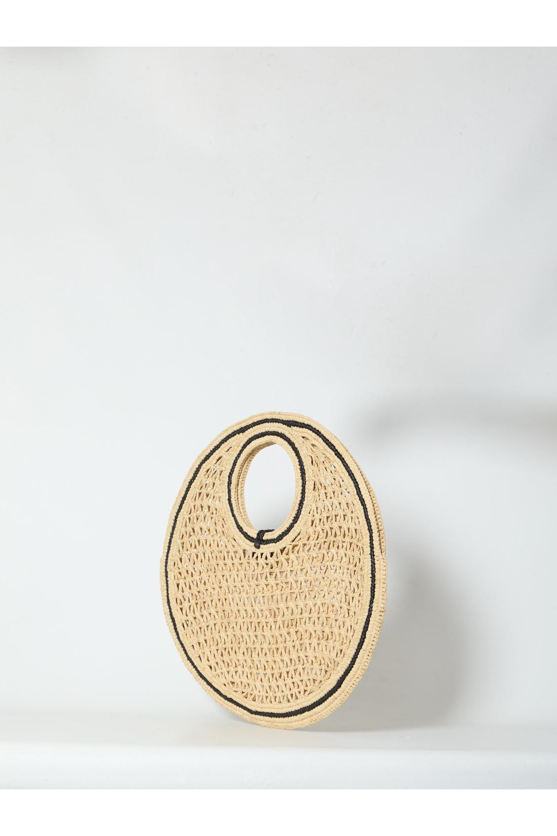 Jacquemus-OUTLET-SALE-Round beach bag small-ARCHIVIST