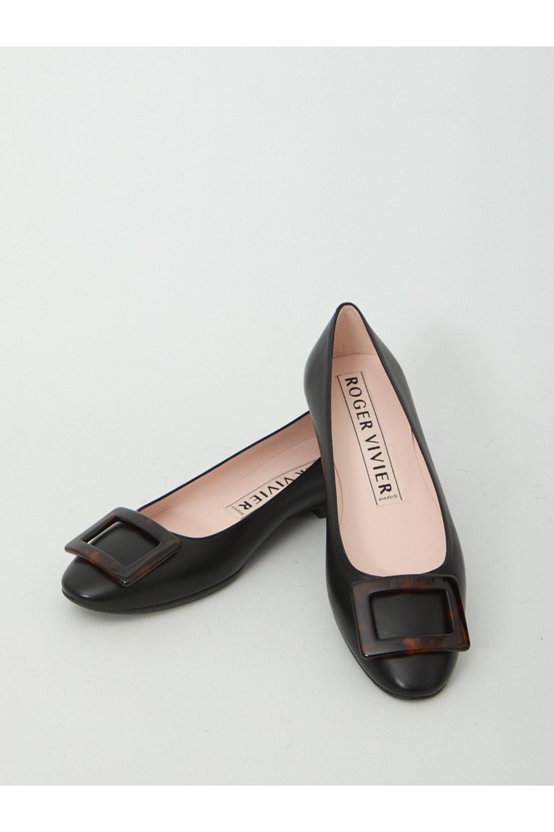 Roger Vivier-OUTLET-SALE-Roundy Turtle Gommette ballerinas-ARCHIVIST