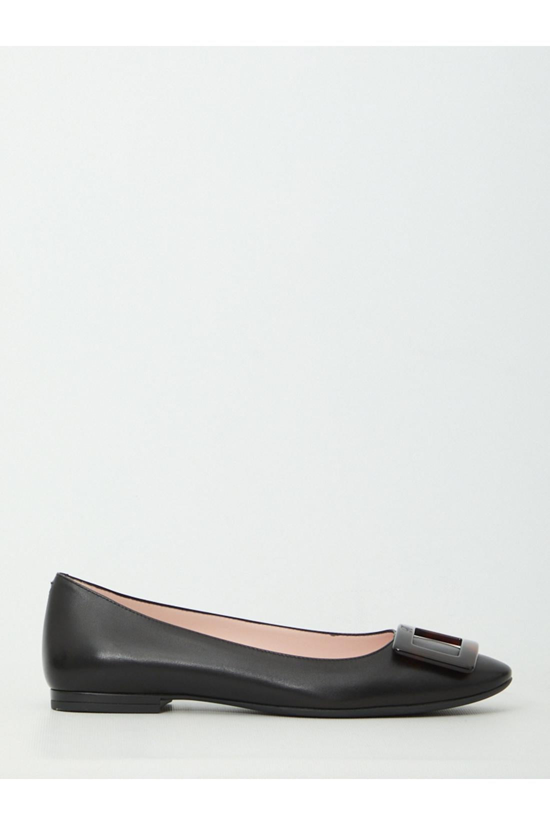 Roger Vivier-OUTLET-SALE-Roundy Turtle Gommette ballerinas-ARCHIVIST