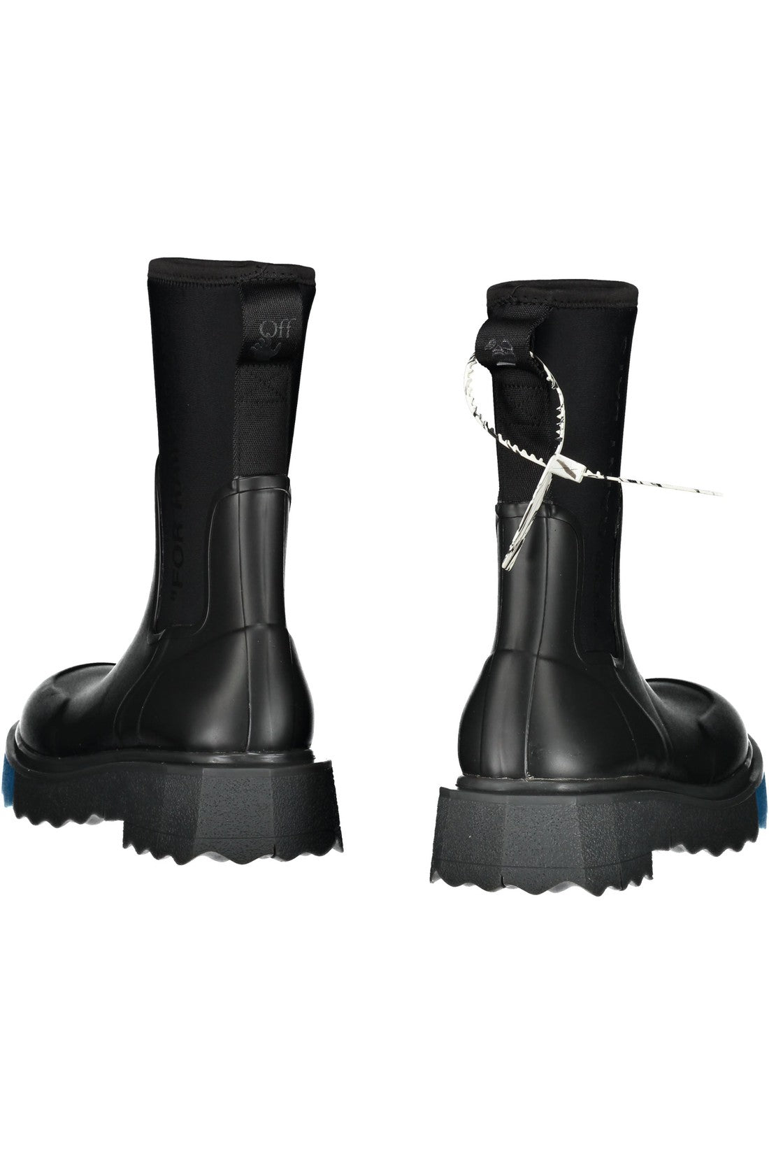 Off-White-OUTLET-SALE-Rubber and neoprene rain boots-ARCHIVIST