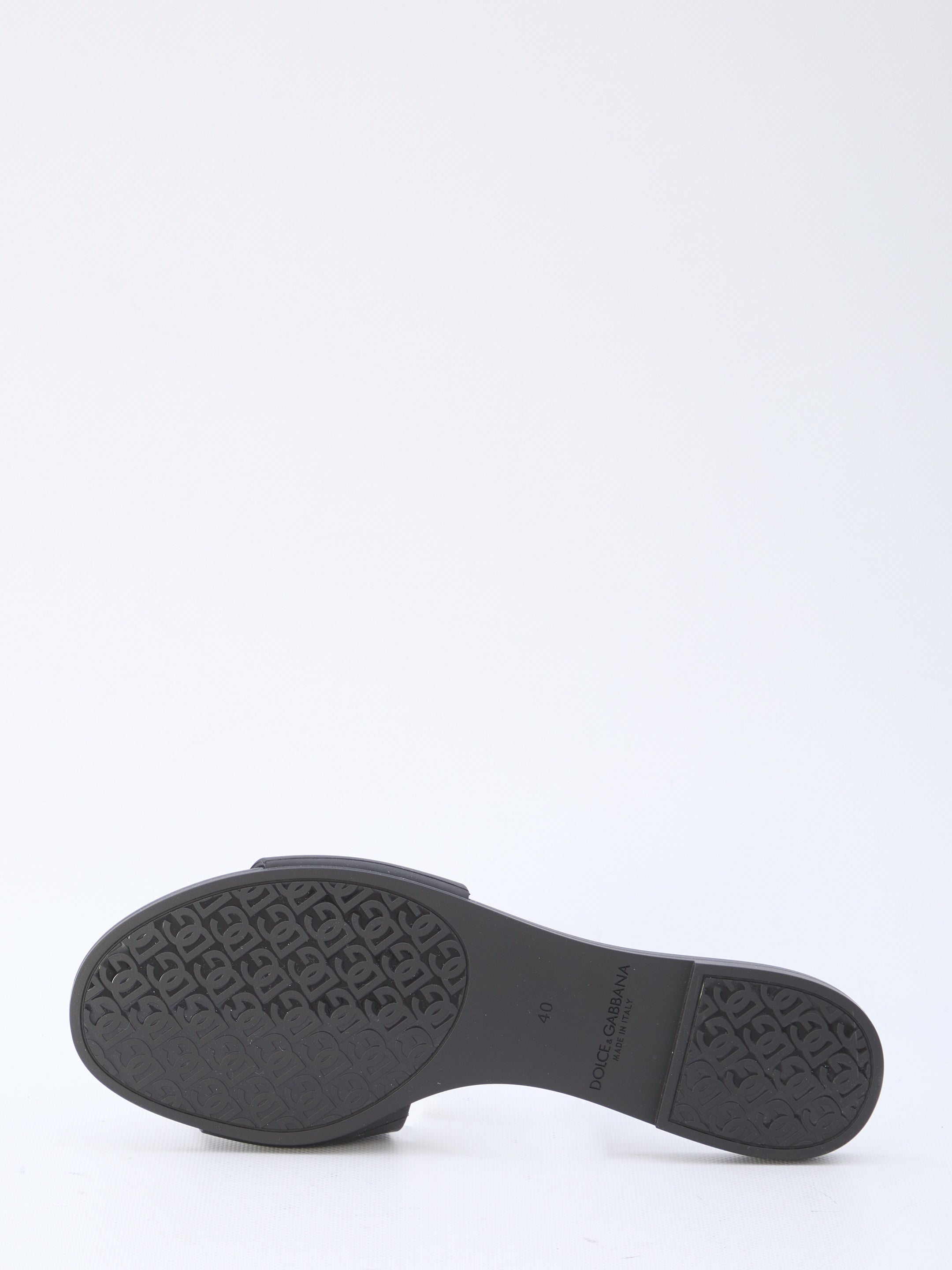 Dolce & Gabbana-OUTLET-SALE-Rubber beachwear slides-ARCHIVIST