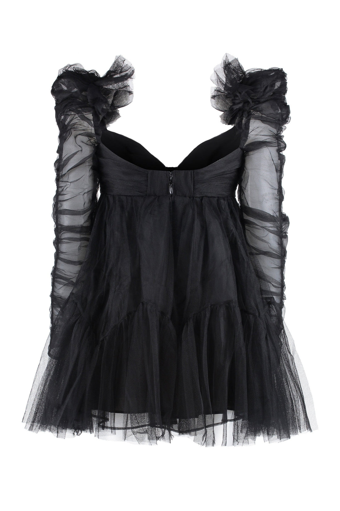 Zimmermann-OUTLET-SALE-Ruched tulle dress-ARCHIVIST