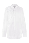 MSGM-OUTLET-SALE-Ruffled cotton shirt-ARCHIVIST