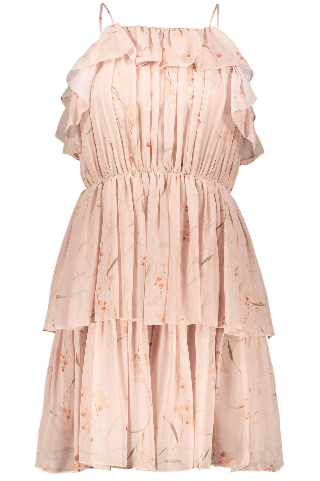 CELINE-OUTLET-SALE-Ruffled mini dress-ARCHIVIST