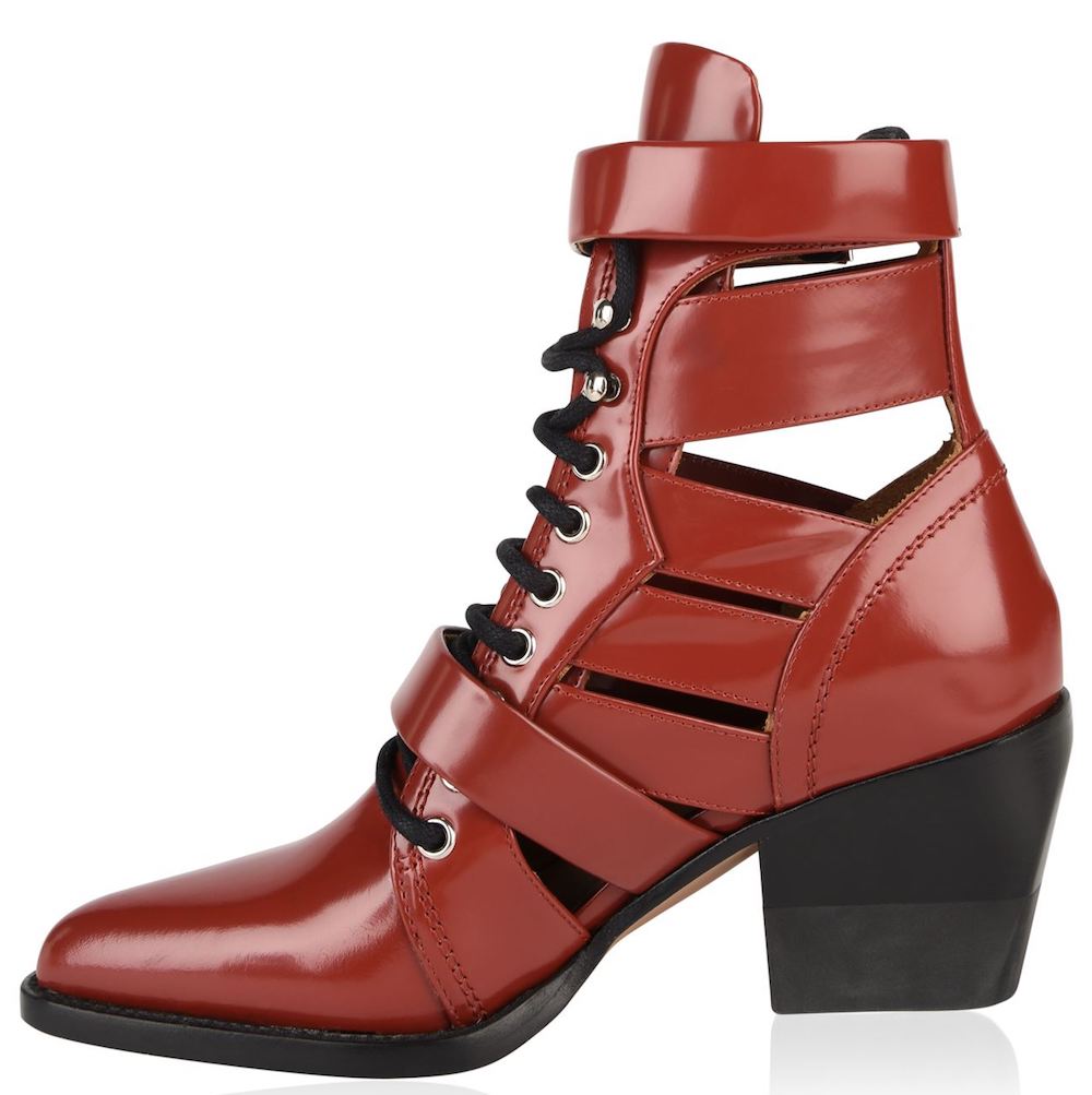 ChloÃ©-OUTLET-SALE-Rylee Medium Cut-Out Boots-ARCHIVIST