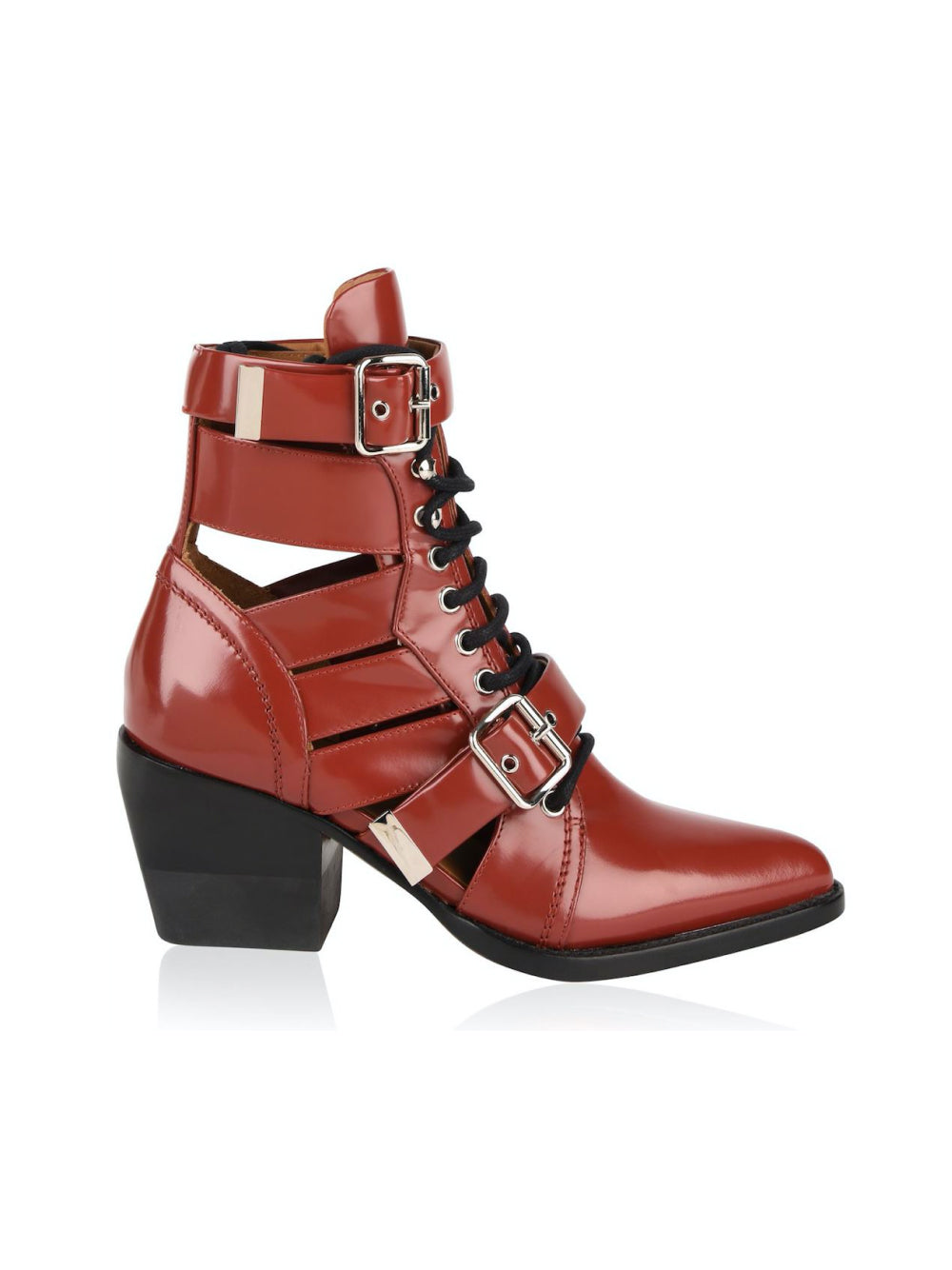 ChloÃ©-OUTLET-SALE-Rylee Medium Cut-Out Boots-ARCHIVIST