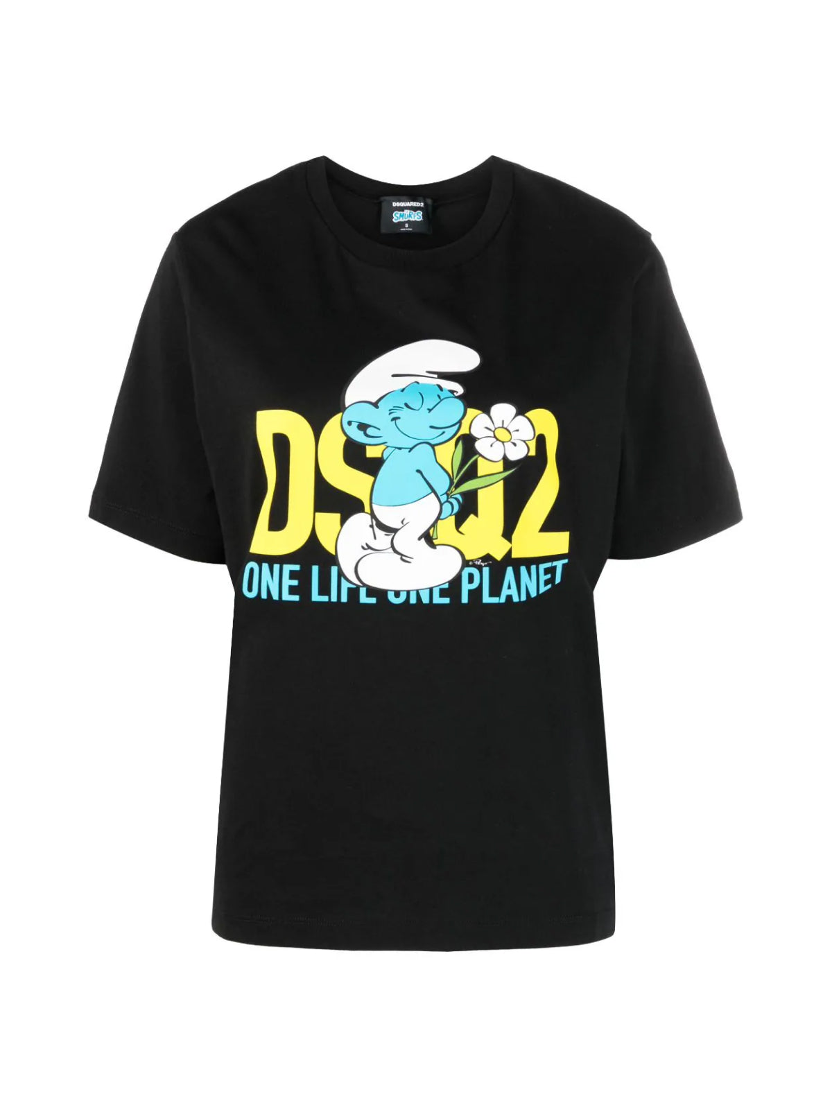 DSQ2 Smurf In Love Logo T-Shirt