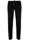 Dsquared2-OUTLET-SALE-ICON Skinny Cropped Jeans-ARCHIVIST