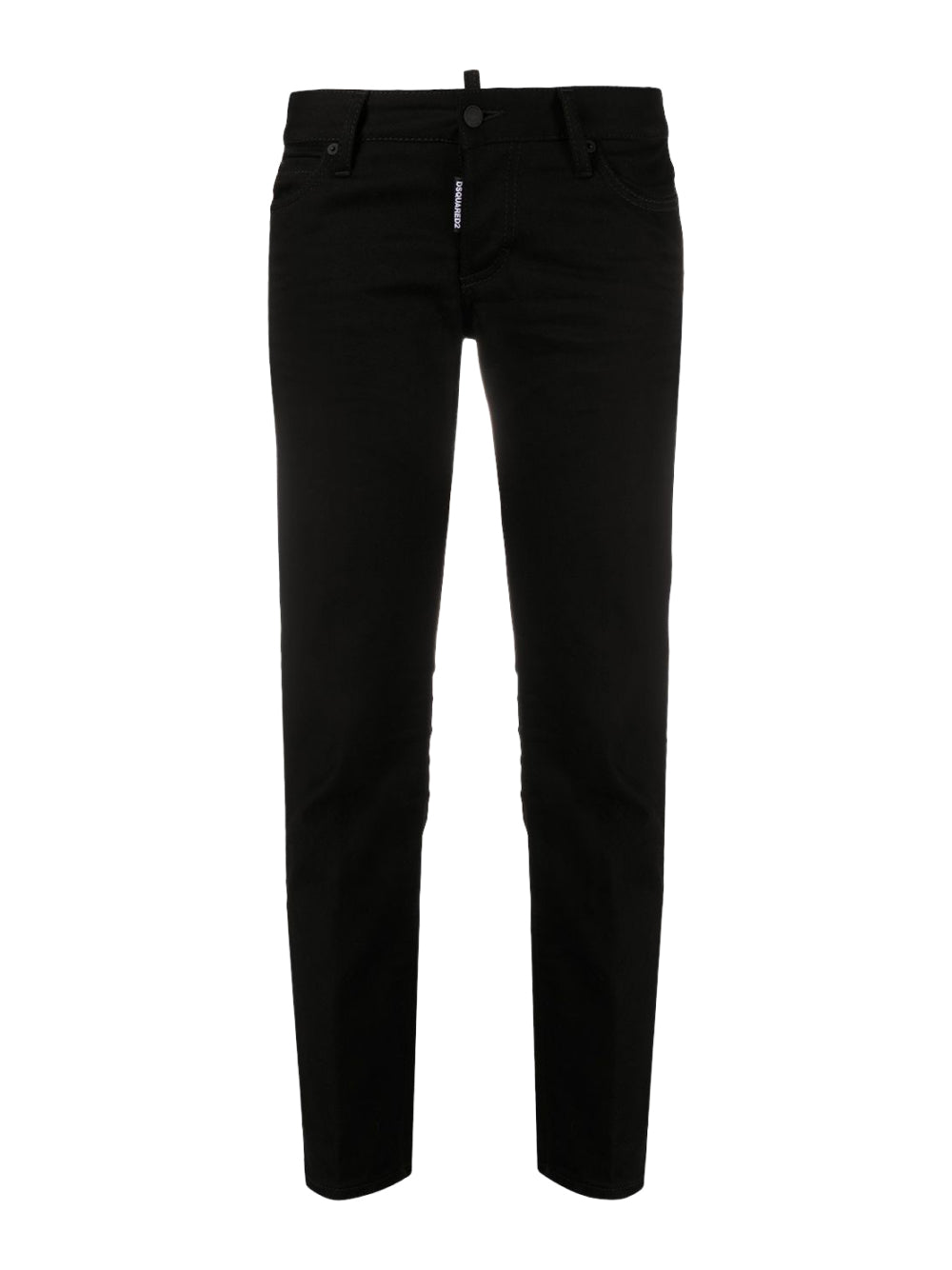 Dsquared2-OUTLET-SALE-ICON Skinny Cropped Jeans-ARCHIVIST