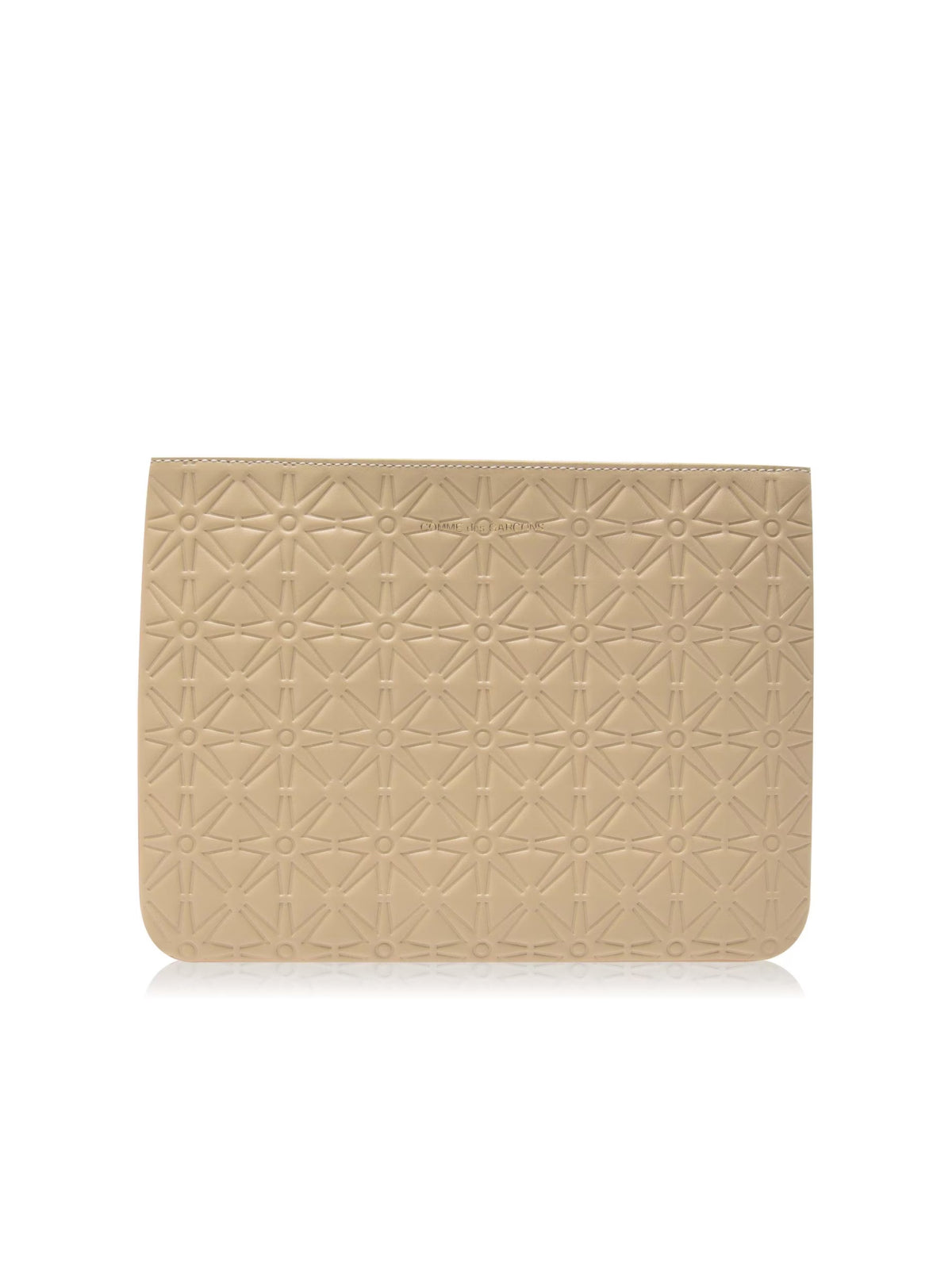 Embossed Logo Zip Pouch Wallet