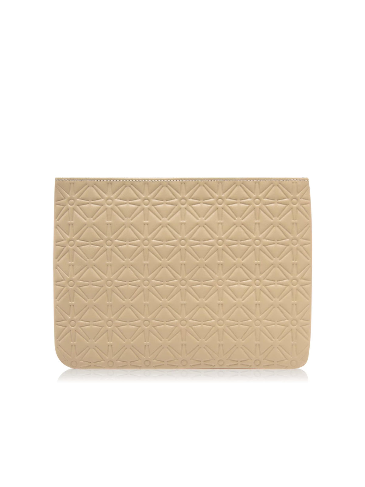 Embossed Logo Zip Pouch Wallet