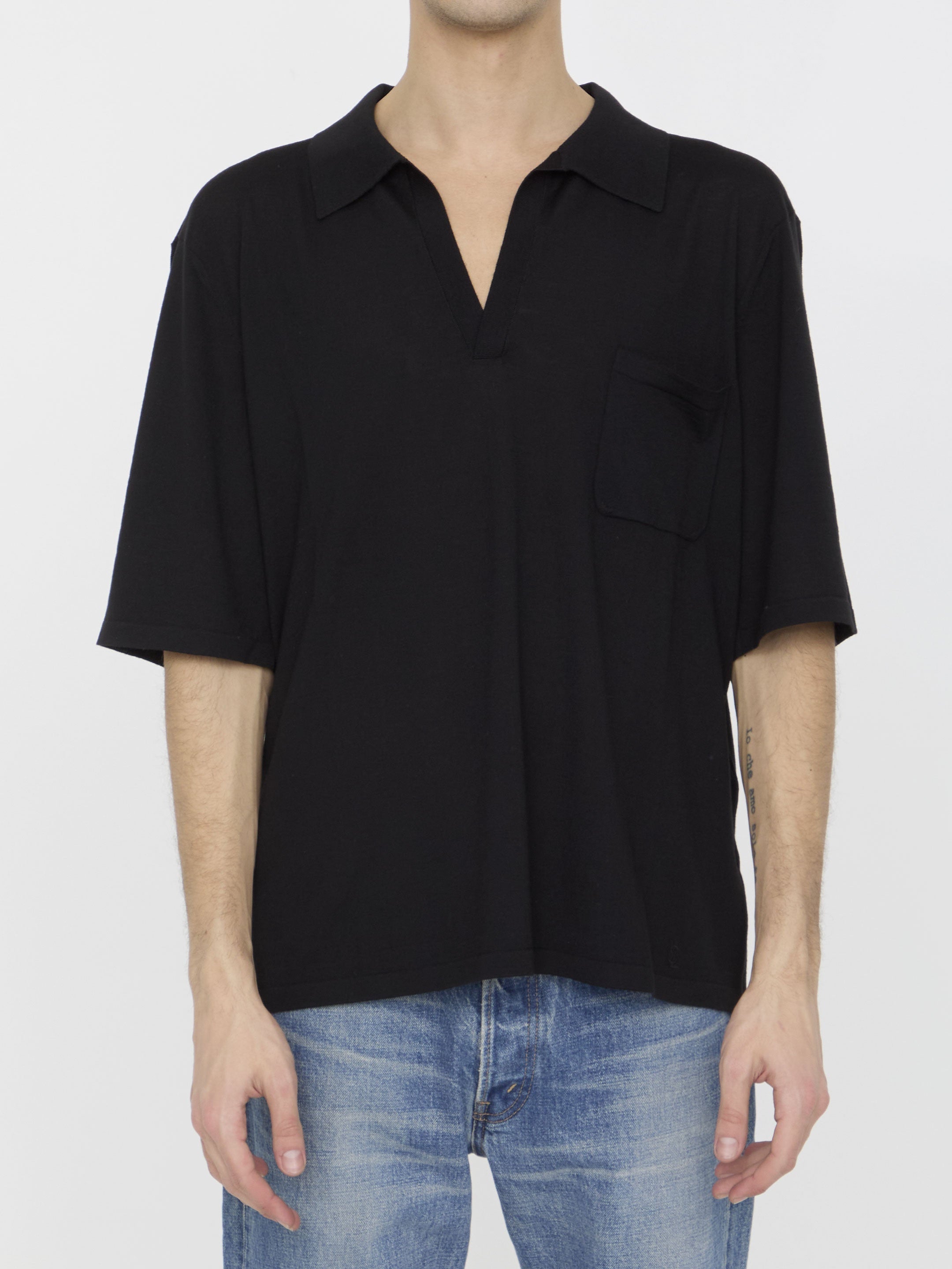 SAINT-LAURENT-OUTLET-SALE-Cassandre-polo-shirt-Shirts-L-BLACK-ARCHIVE-COLLECTION.jpg
