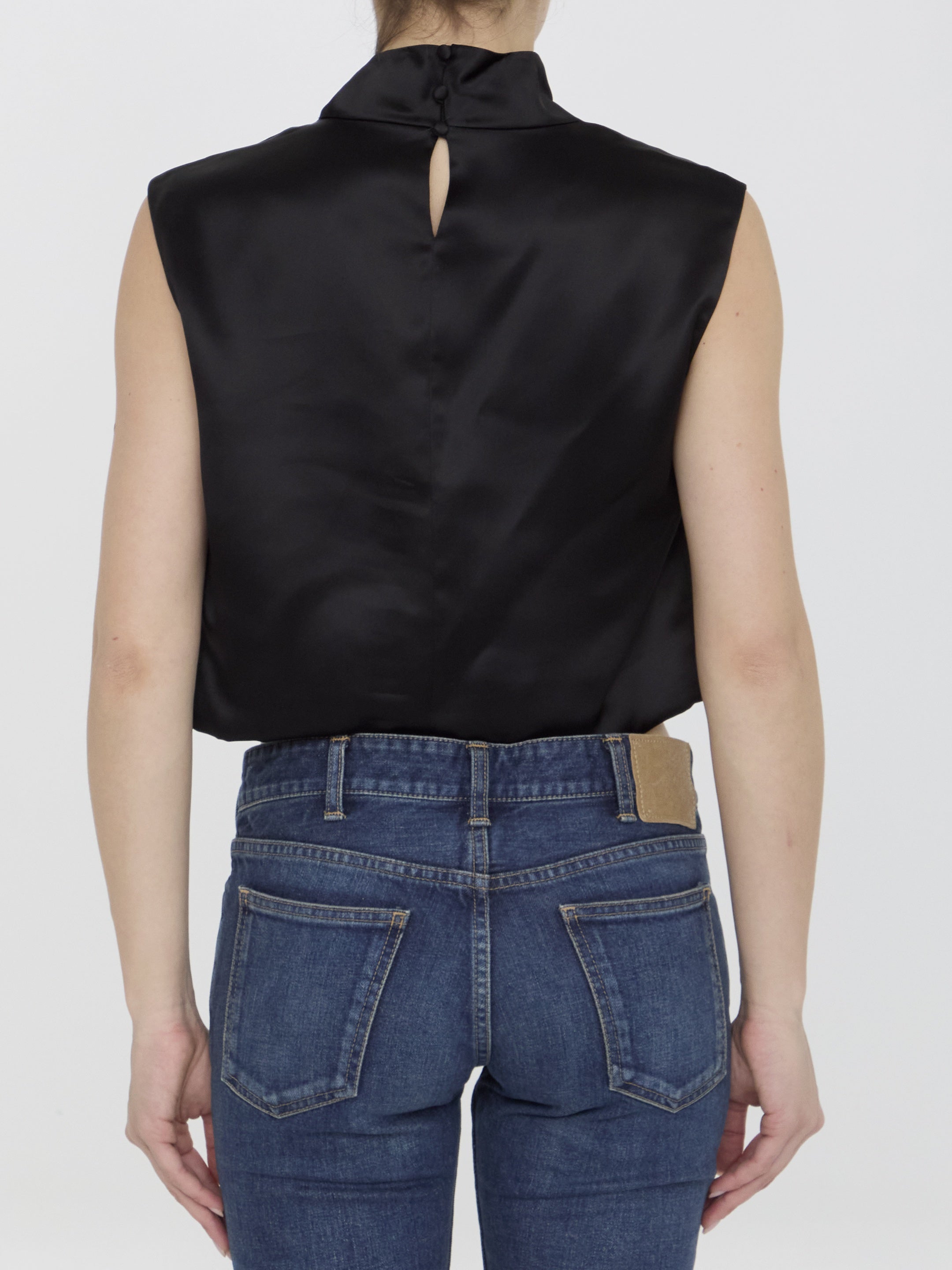 SAINT-LAURENT-OUTLET-SALE-Crop-top-in-satin-Shirts-ARCHIVE-COLLECTION-4.jpg