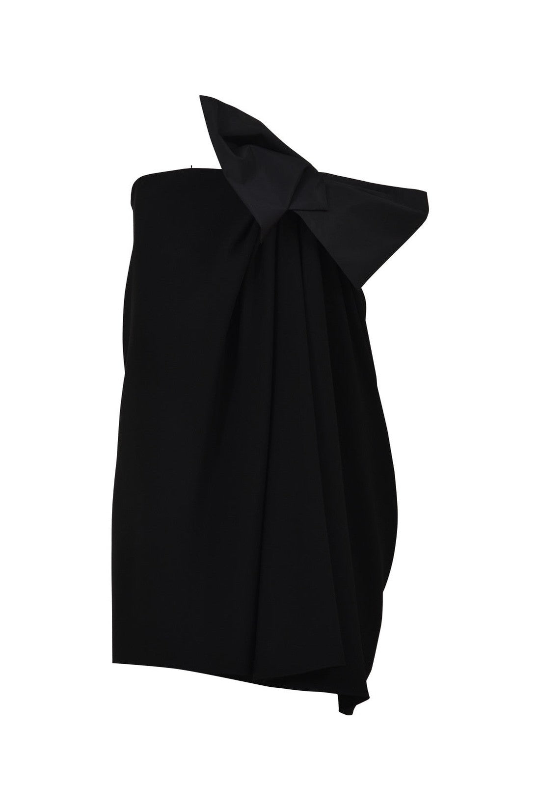 Mini Black Dress with Bow