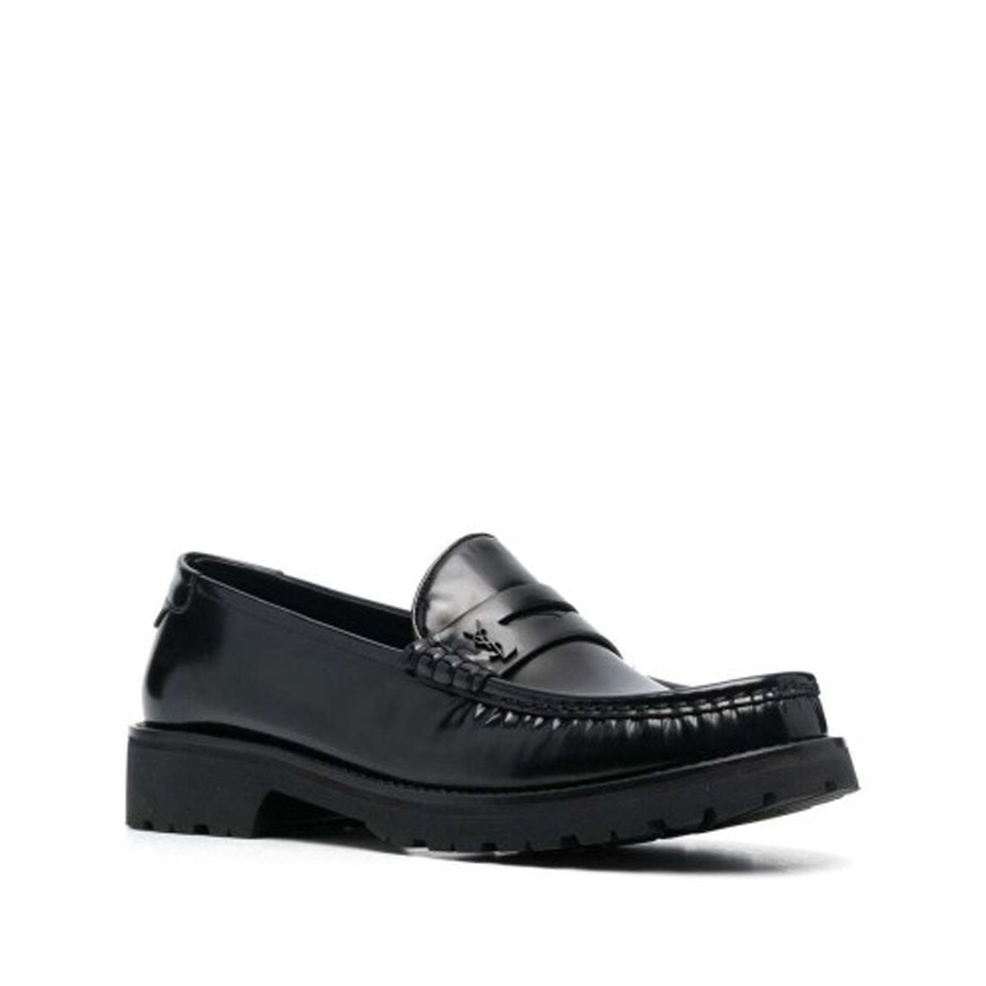 Saint Laurent Oxford Leather Loafers