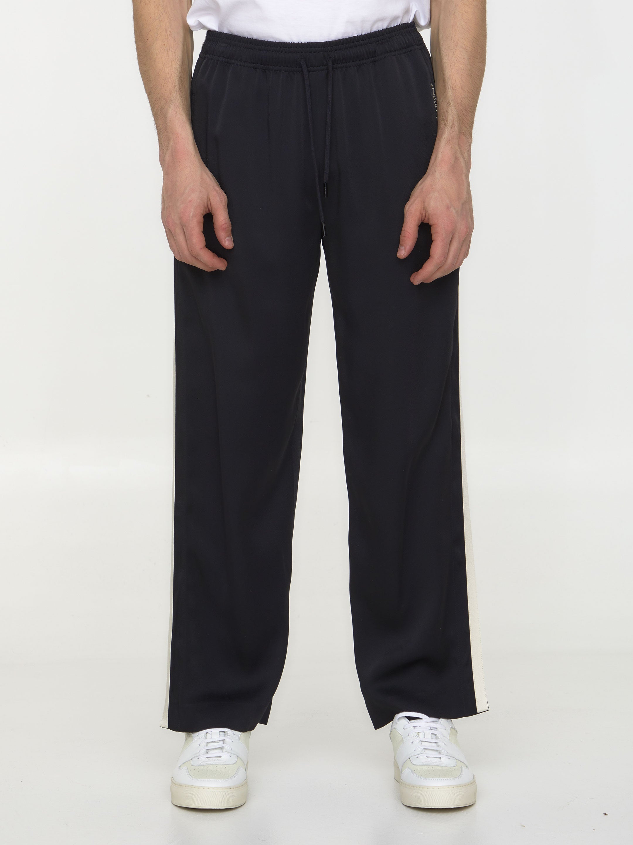 Saint Laurent embroidered joggers