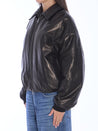 SALVATORE SANTORO-OUTLET-SALE-Leather bomber jacket-ARCHIVIST