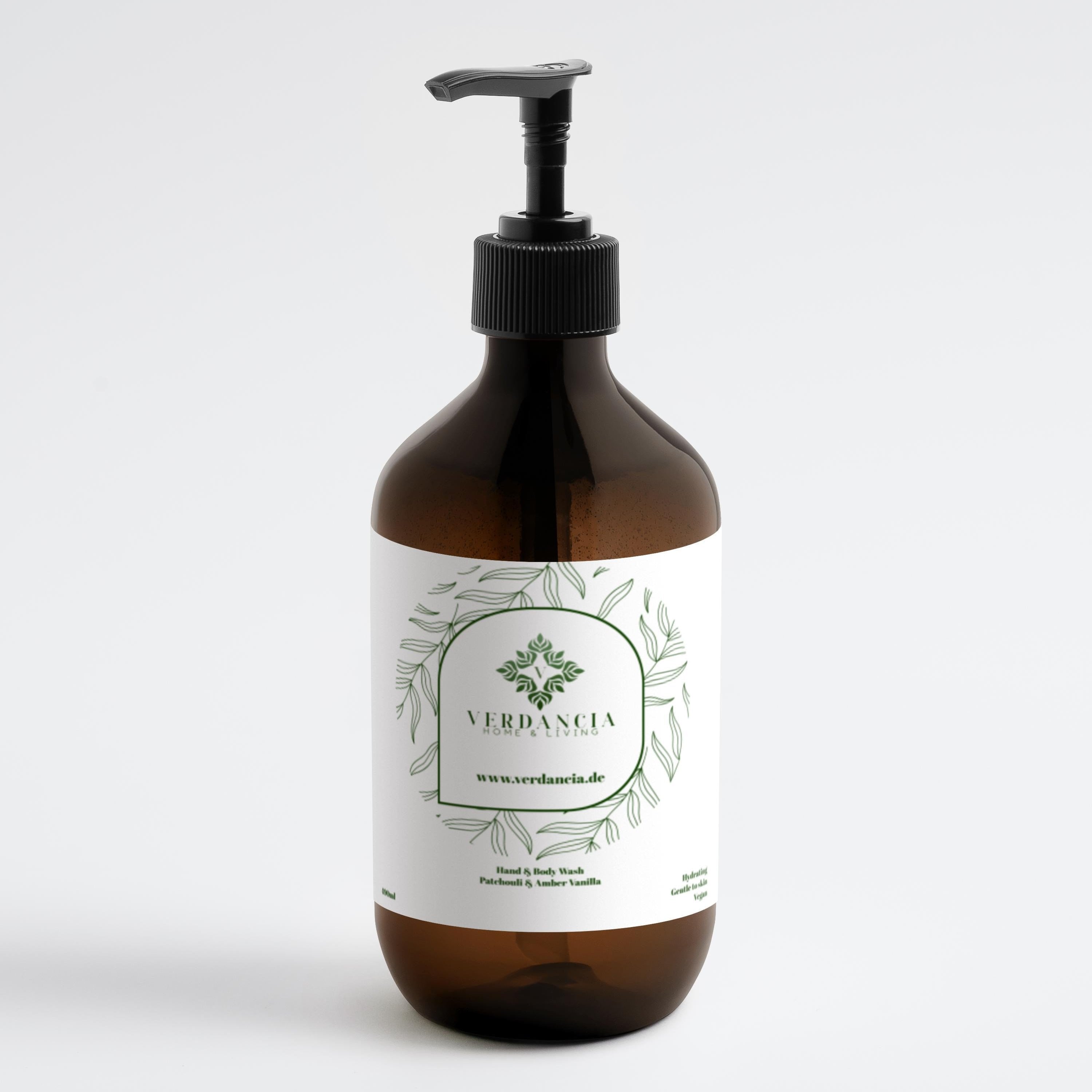 Verdancia-Hand & Body Wash Patchouli & Amber Vanilla-Pflegeartikel-Black-Deal-Outlet-by-ARCHIVIST