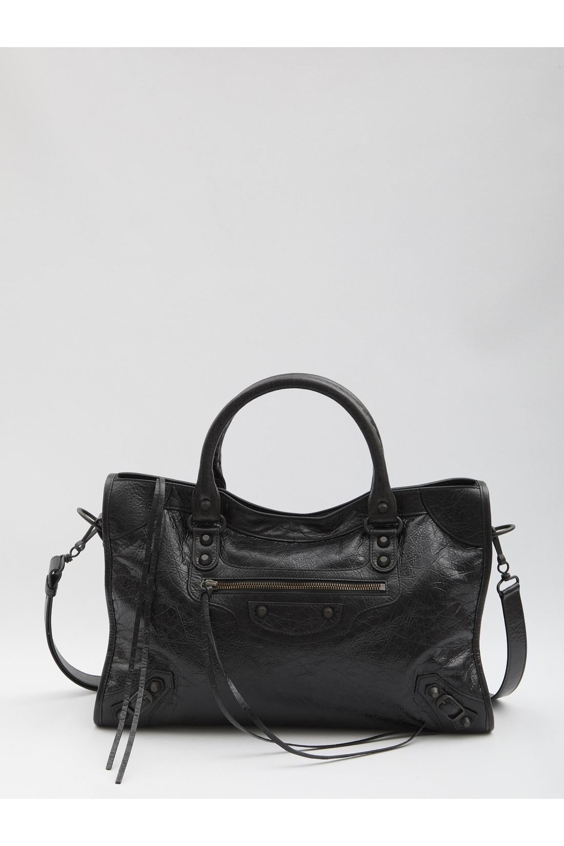 Balenciaga-OUTLET-SALE-SHOPPING BAGS BLACK-ARCHIVIST