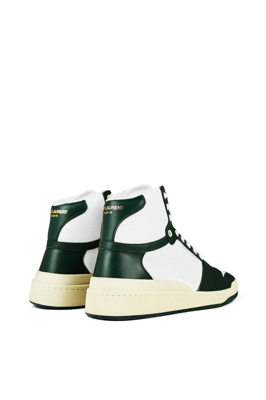 Saint Laurent-OUTLET-SALE-SL/24 Logo Mid-Top Sneakers-ARCHIVIST