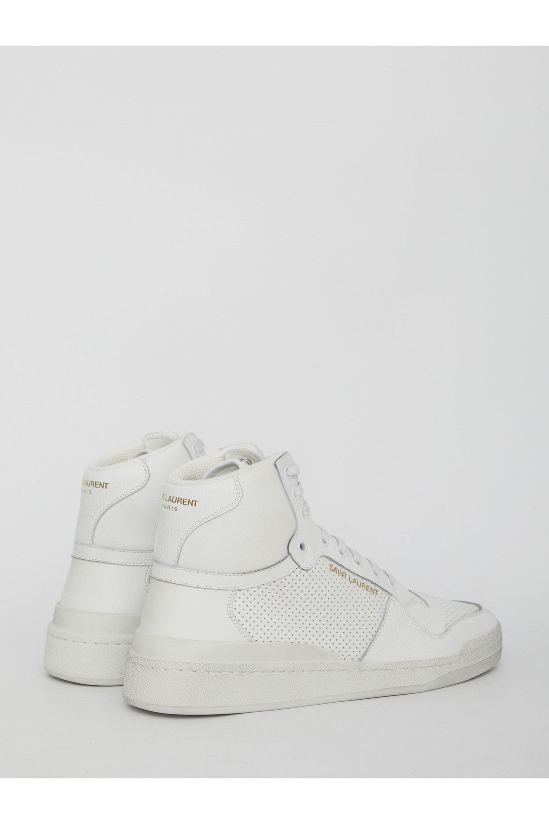 SAINT LAURENT-OUTLET-SALE-SL24 leather sneakers-ARCHIVIST