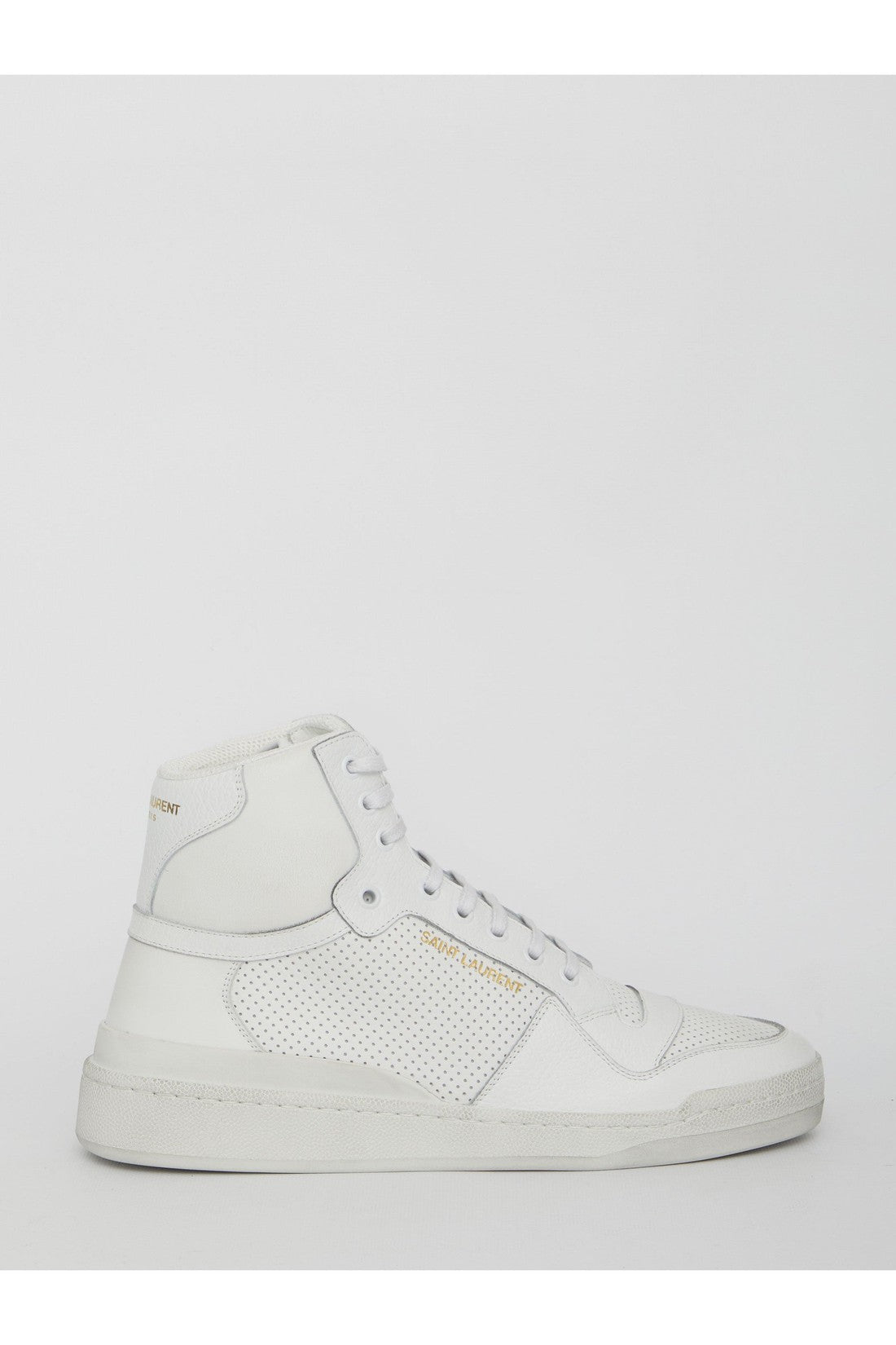 SAINT LAURENT-OUTLET-SALE-SL24 leather sneakers-ARCHIVIST