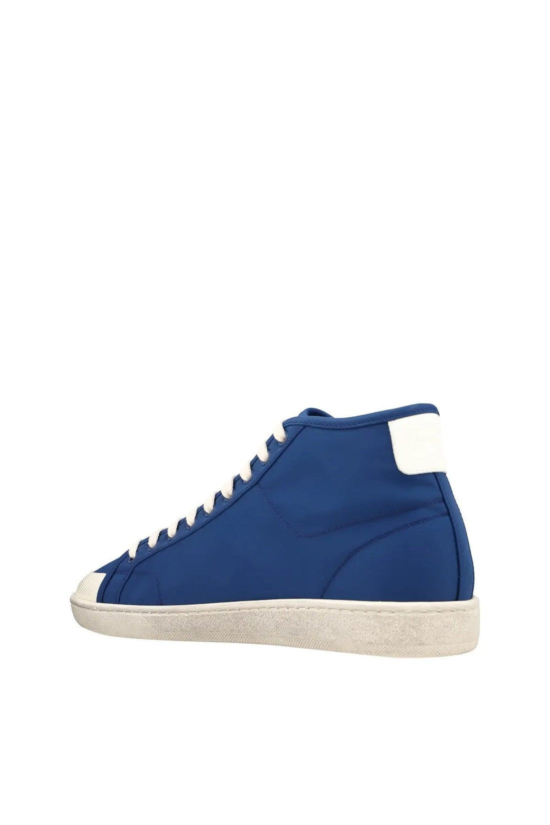 Saint Laurent-OUTLET-SALE-SL/39 Court Classic Logo Mid-Top Sneakers-ARCHIVIST