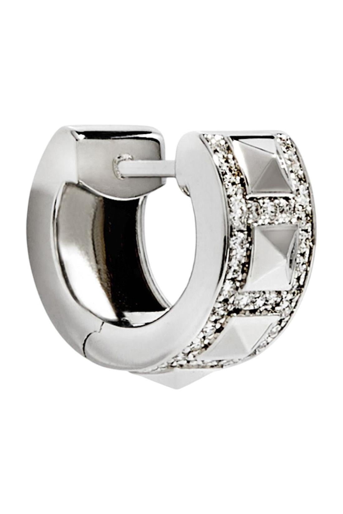 Ohrringe Rockaway aus Diamanten/Silber