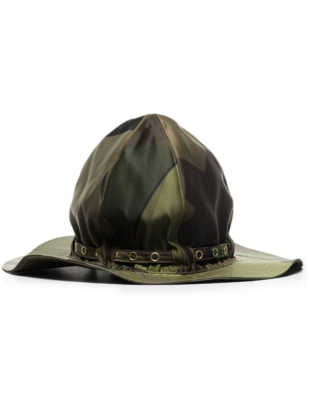 Sacai-OUTLET-SALE-Sacai x KAWS Mountain Metro Camouflage Hat-ARCHIVIST