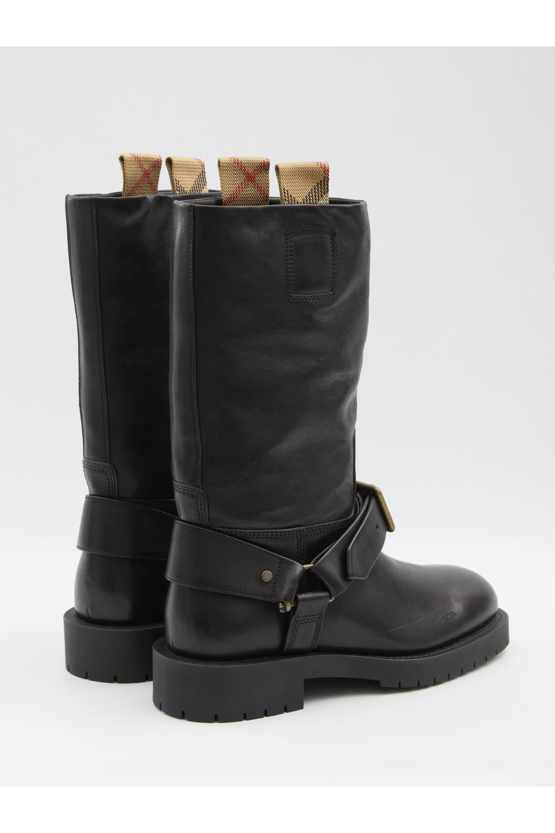 Burberry-OUTLET-SALE-Saddle boots-ARCHIVIST