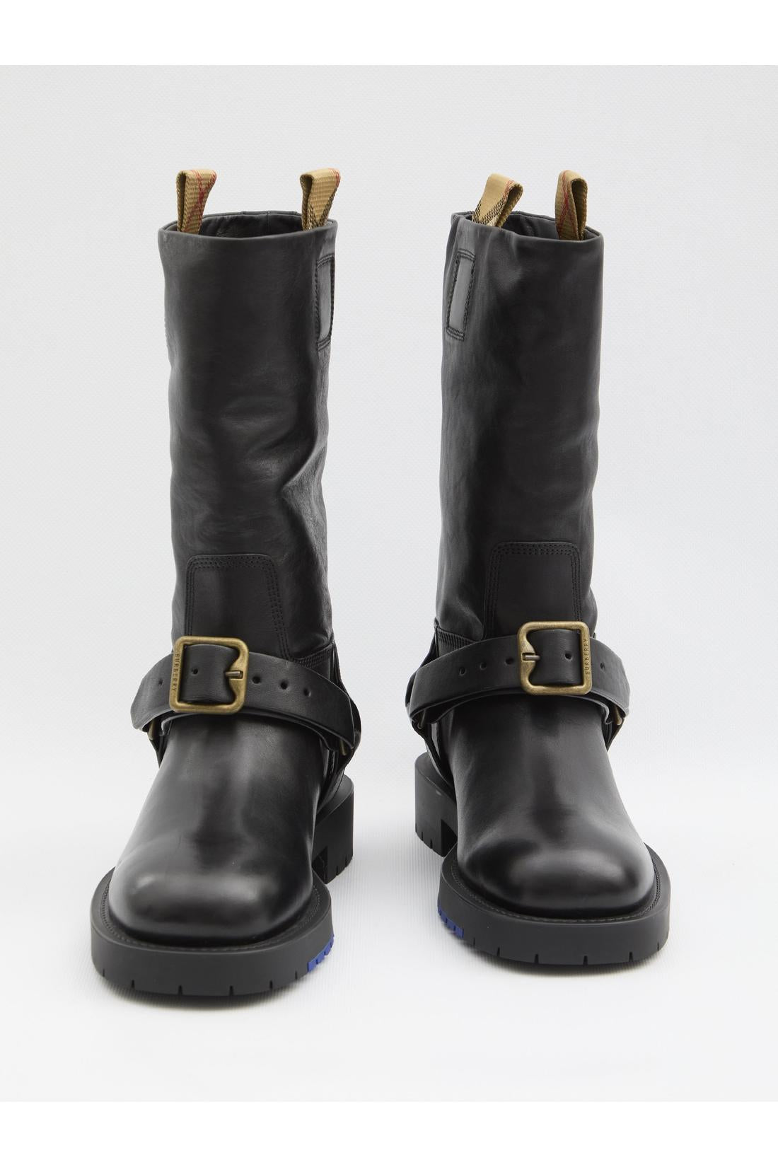 Burberry-OUTLET-SALE-Saddle boots-ARCHIVIST