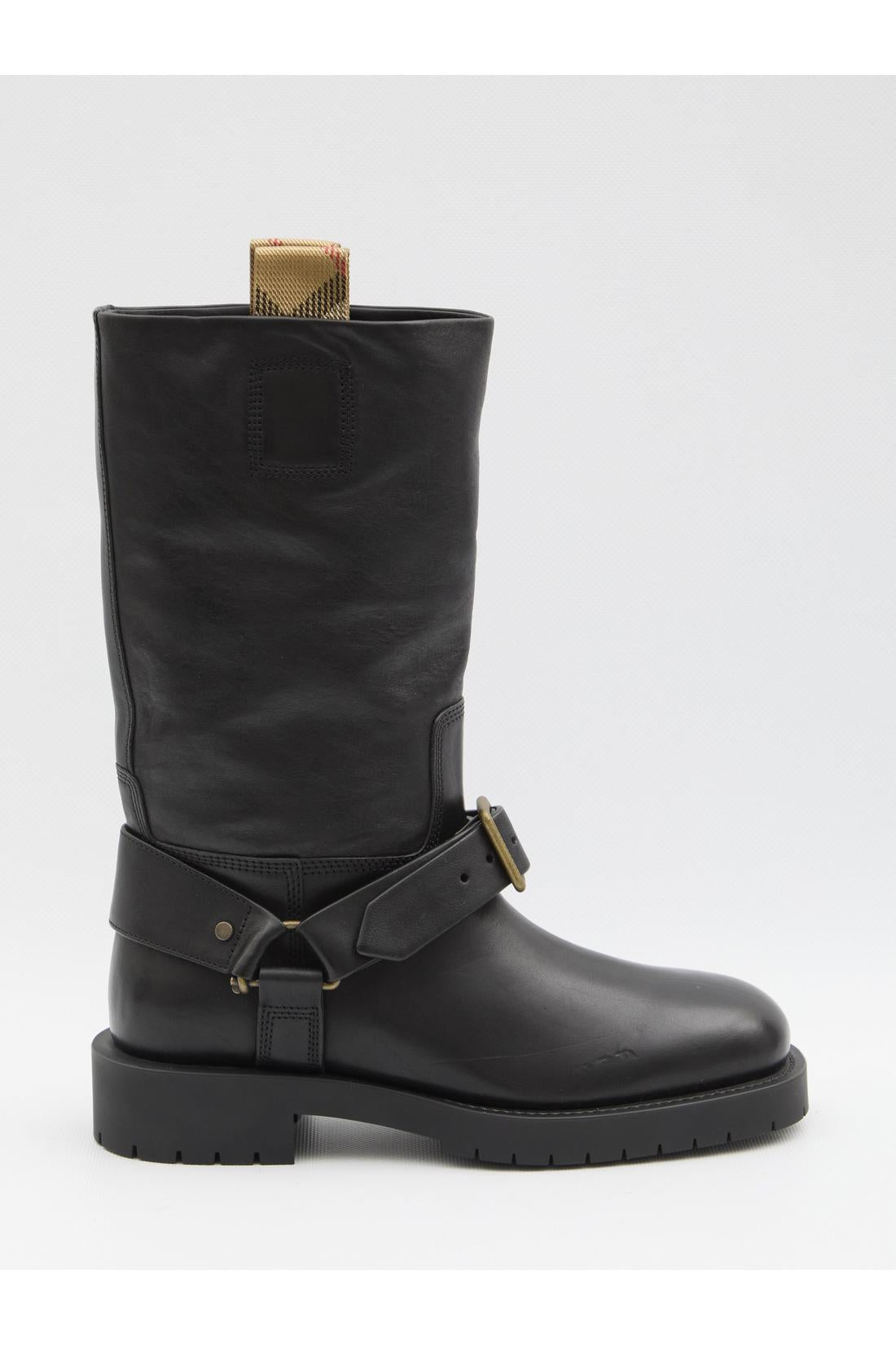 Burberry-OUTLET-SALE-Saddle boots-ARCHIVIST
