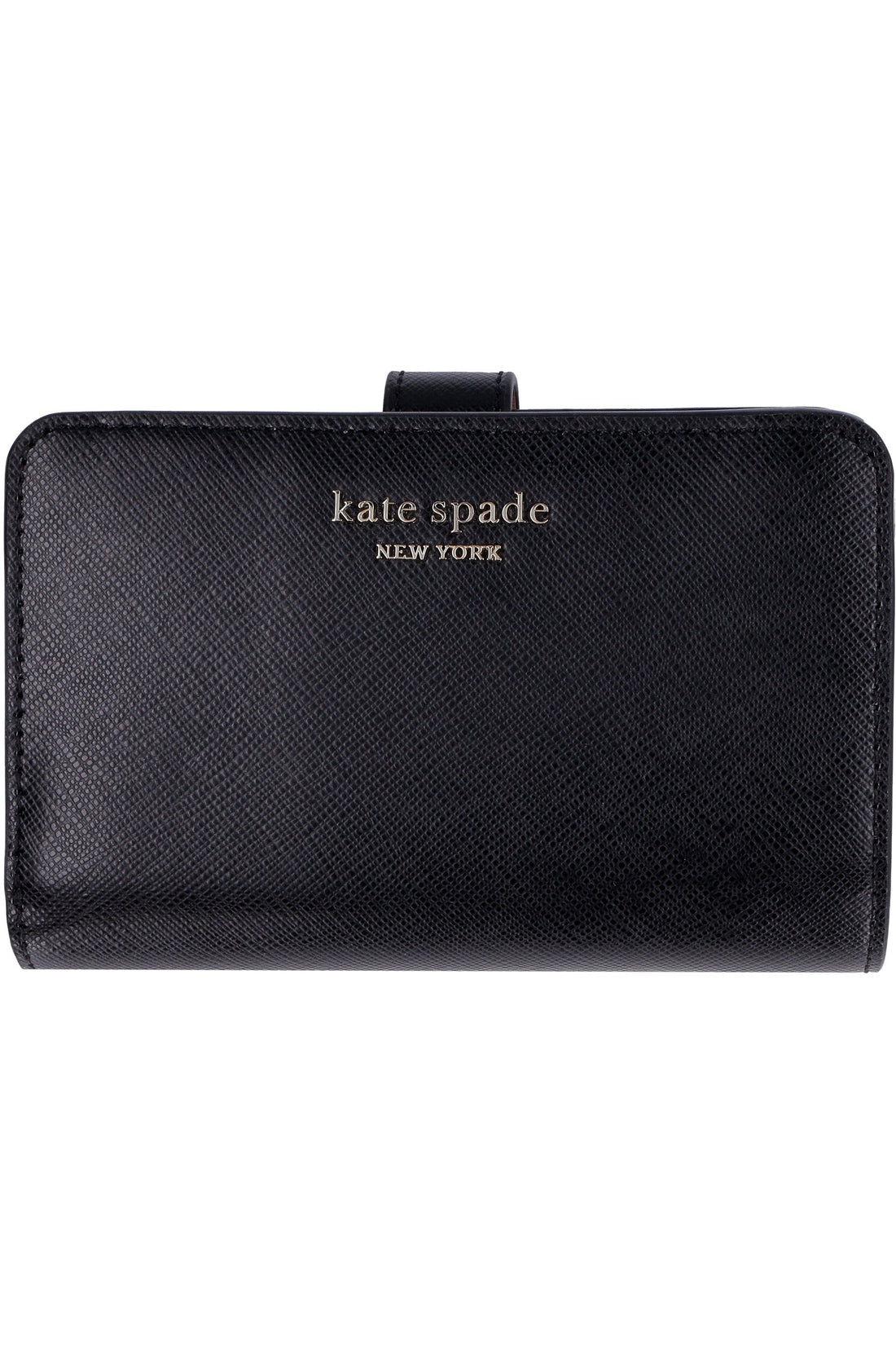 Kate Spade New York-OUTLET-SALE-Saffiano leather Spencer wallet-ARCHIVIST