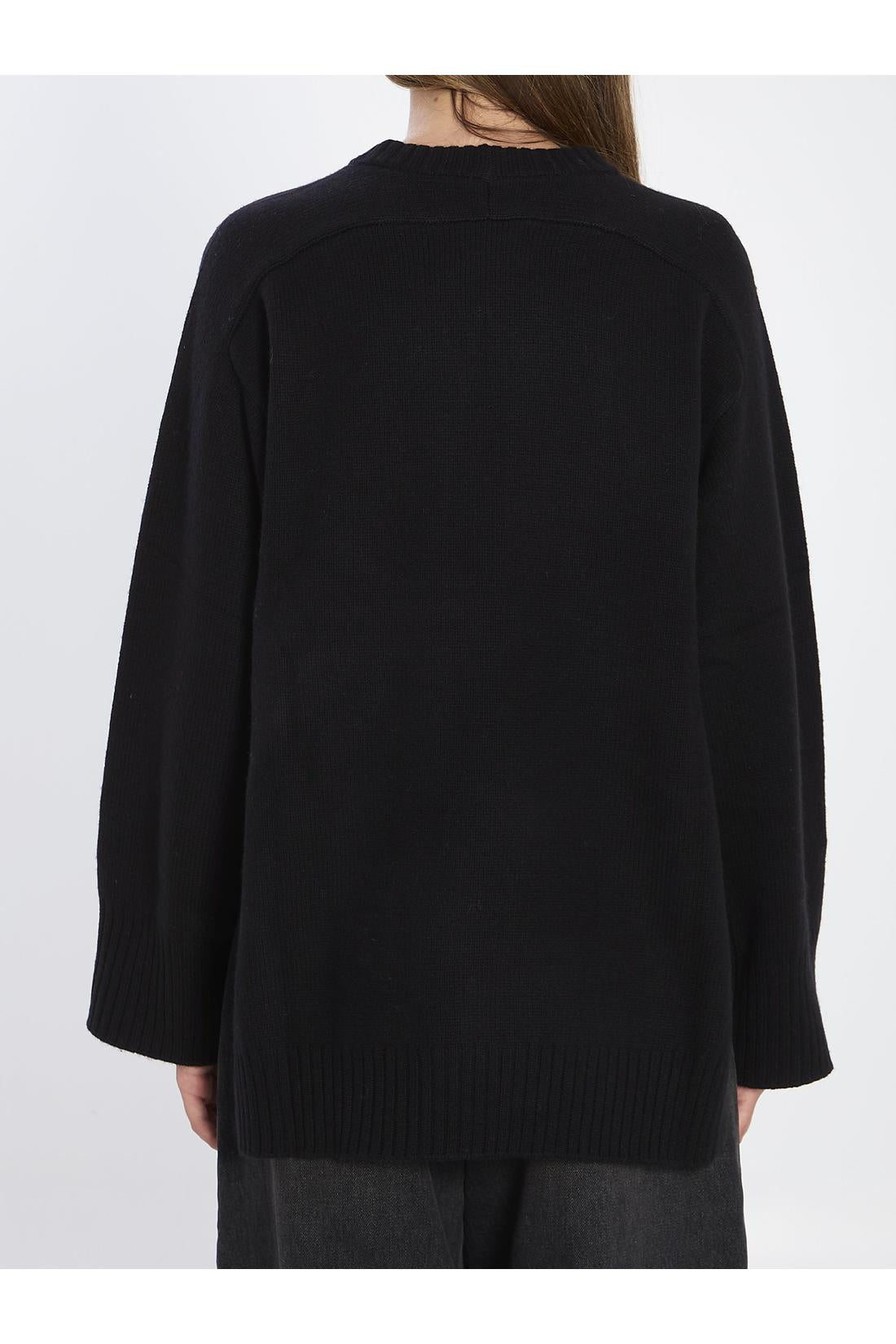 Loulou De Saison-OUTLET-SALE-Safi wool and cashmere sweater-ARCHIVIST