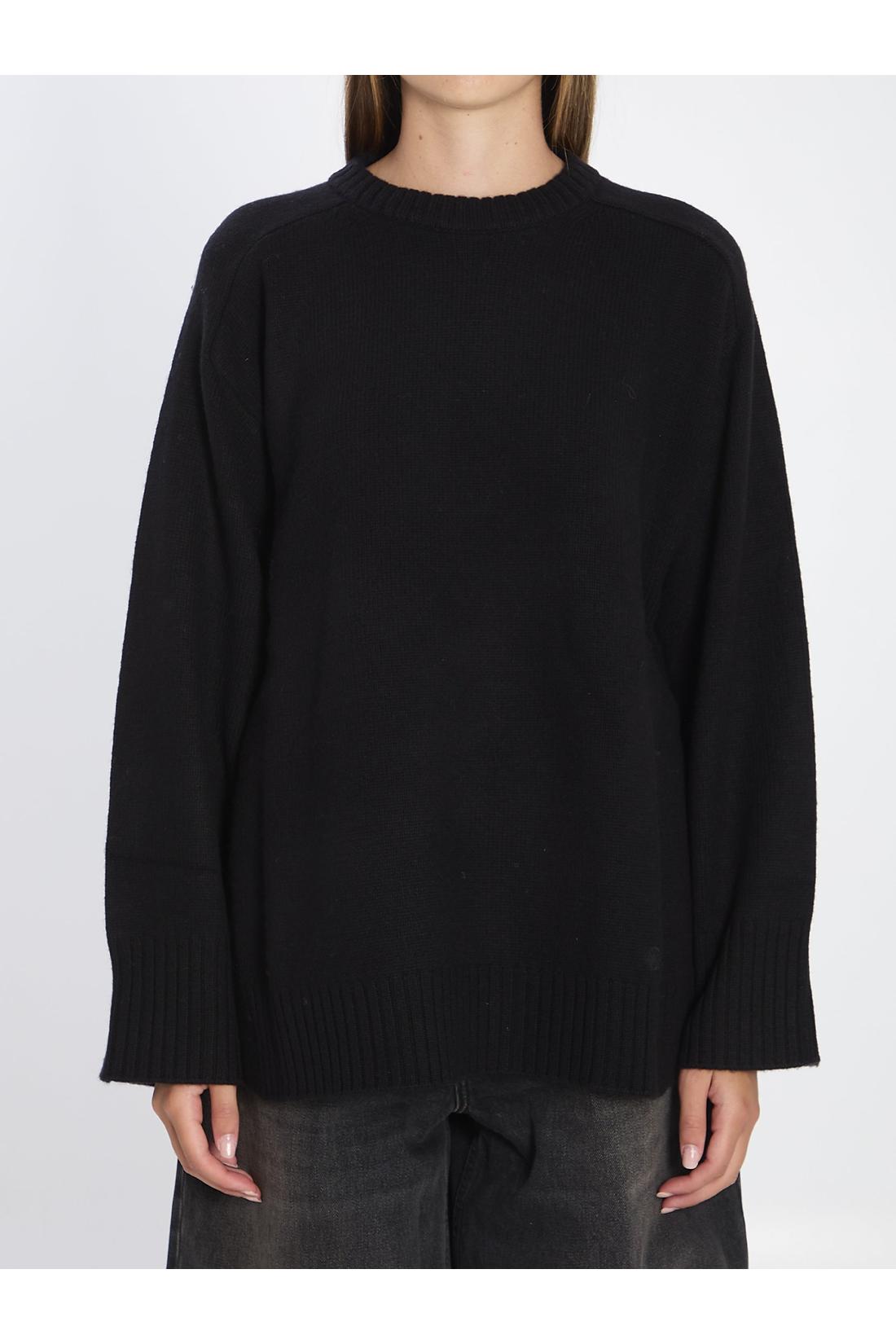 Loulou De Saison-OUTLET-SALE-Safi wool and cashmere sweater-ARCHIVIST