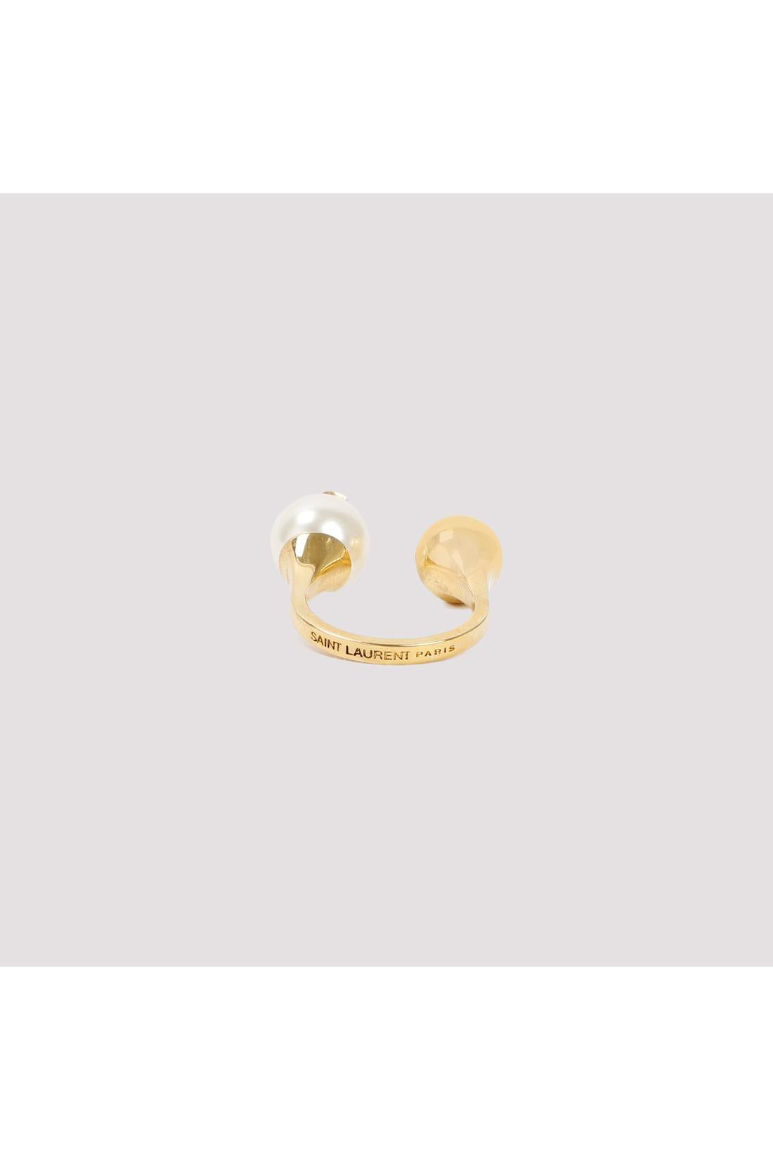 Saint Laurent-OUTLET-SALE-Saint Laurent Bague Boule Ysl Ring-ARCHIVIST