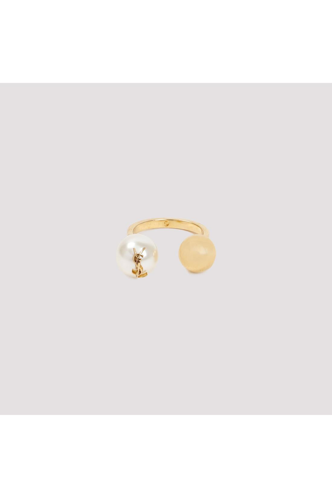 Saint Laurent-OUTLET-SALE-Saint Laurent Bague Boule Ysl Ring-ARCHIVIST